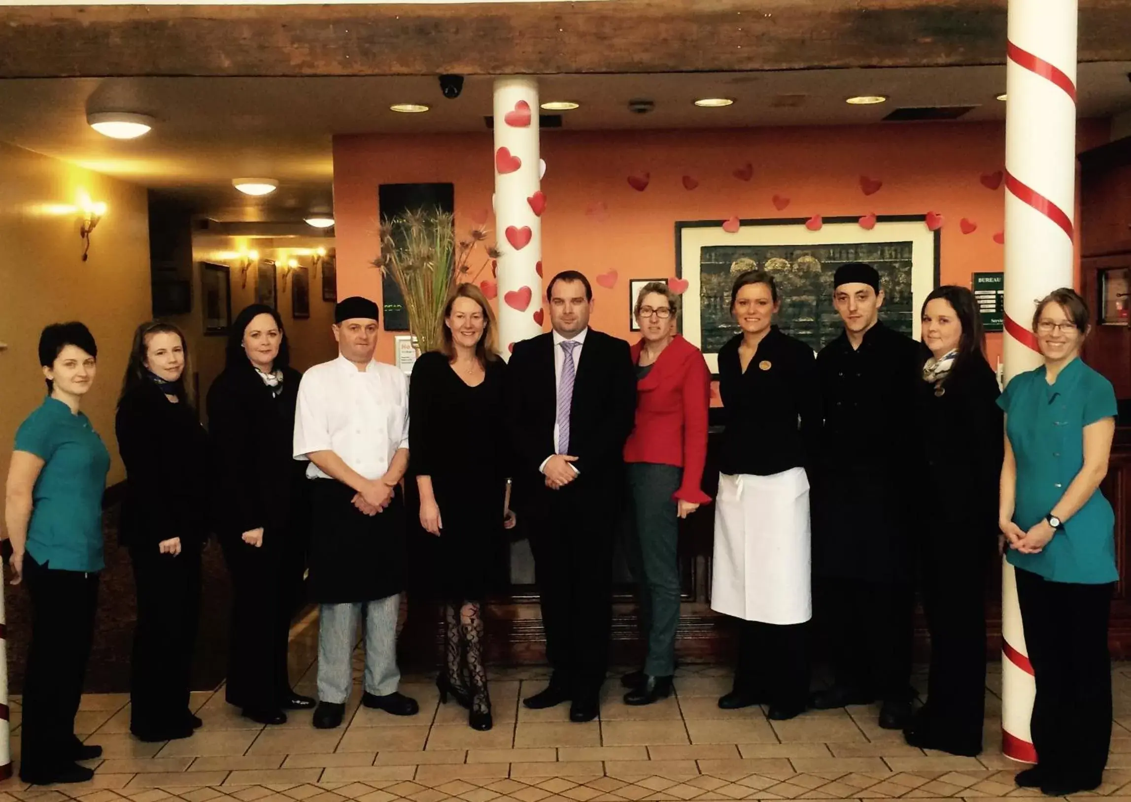 Staff in Dooley's Hotel