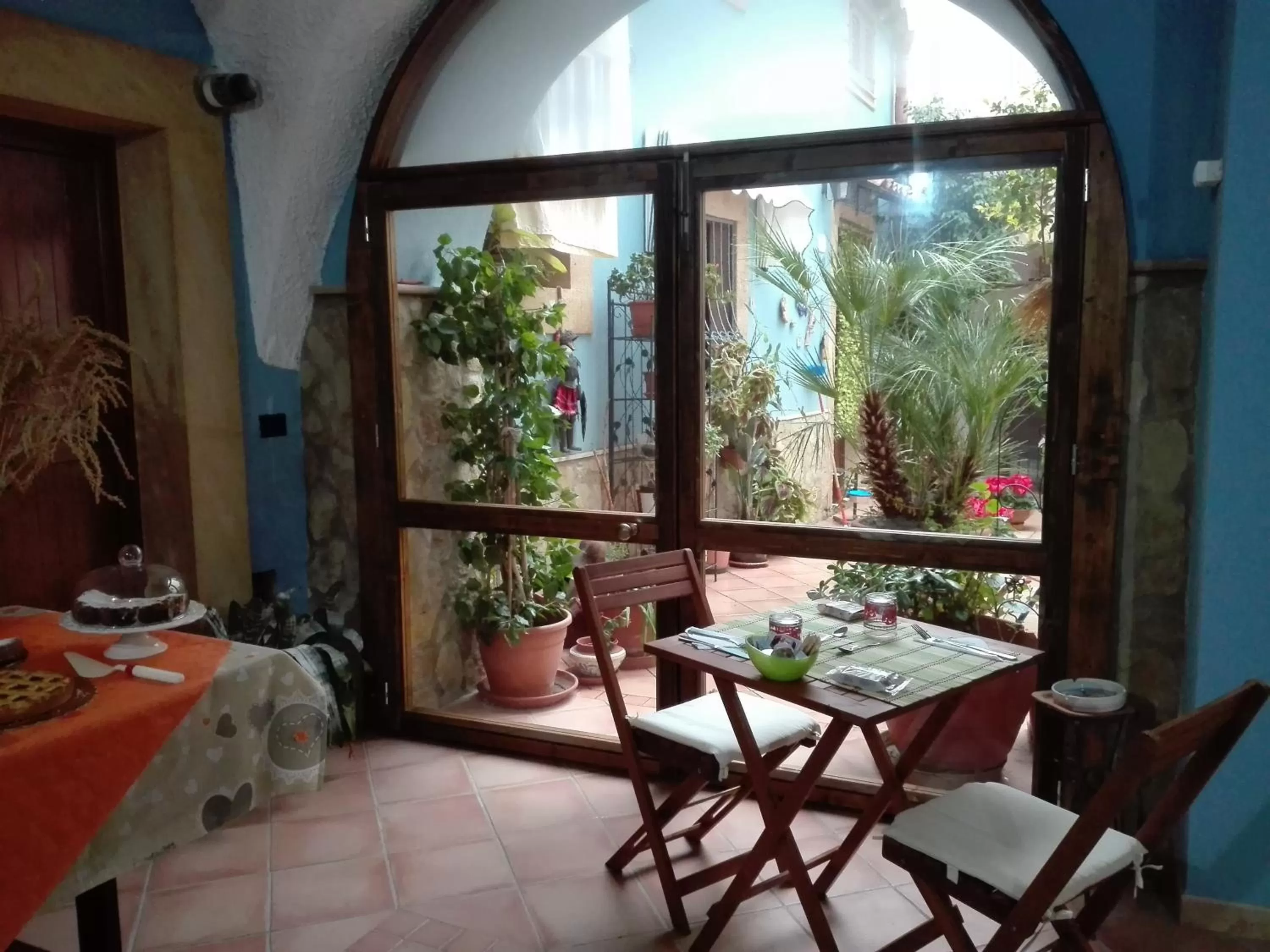 Patio in La Finestra sul Cortile B&B