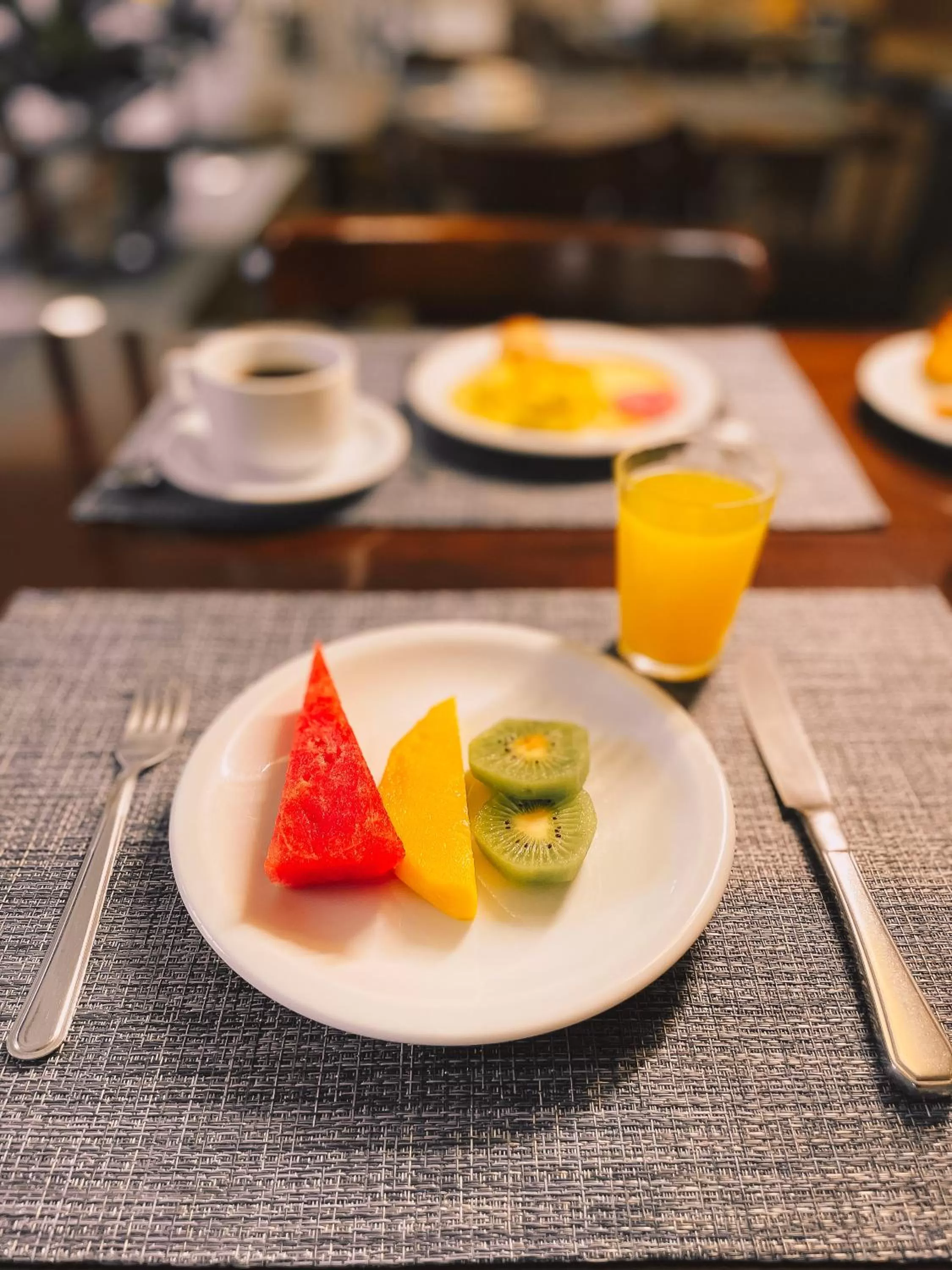 Food and drinks in Verde Vale Hotel