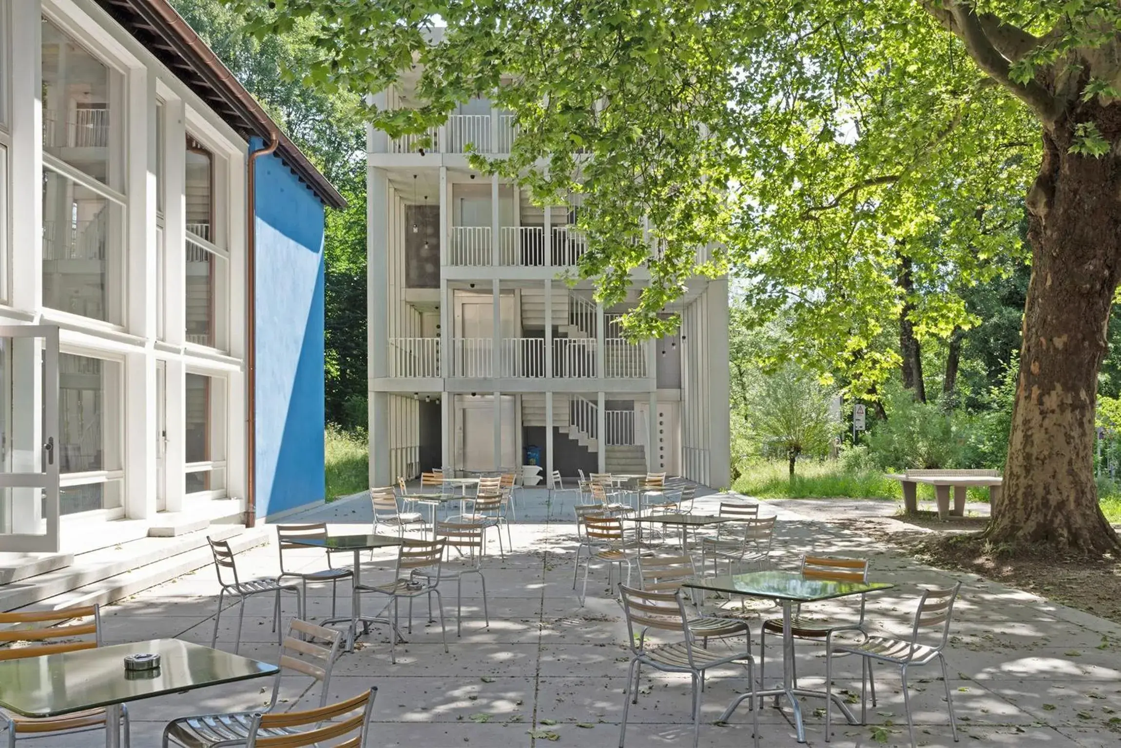 Balcony/Terrace in Bern Youth Hostel