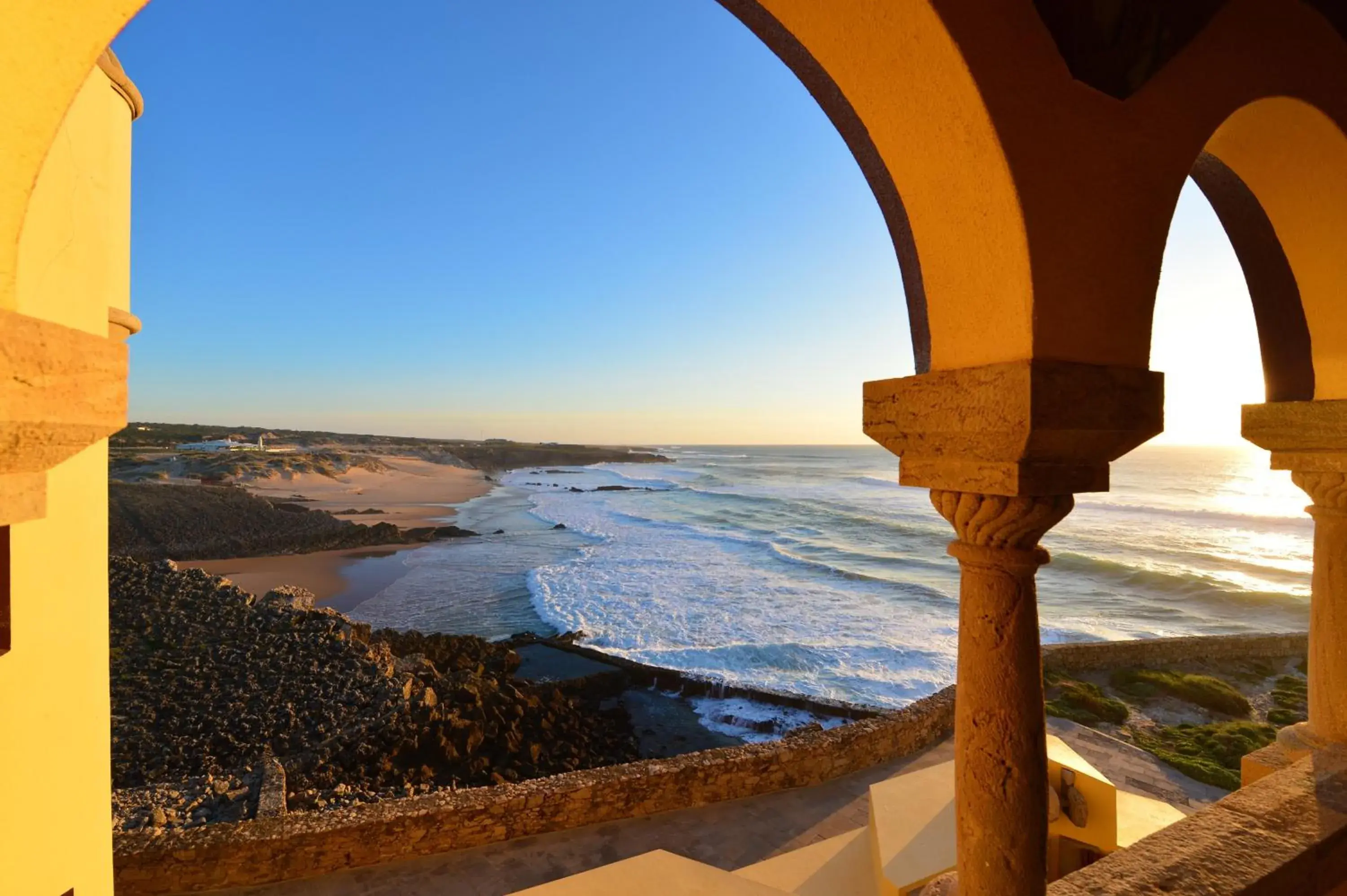 Balcony/Terrace in Hotel Fortaleza do Guincho Relais & Châteaux