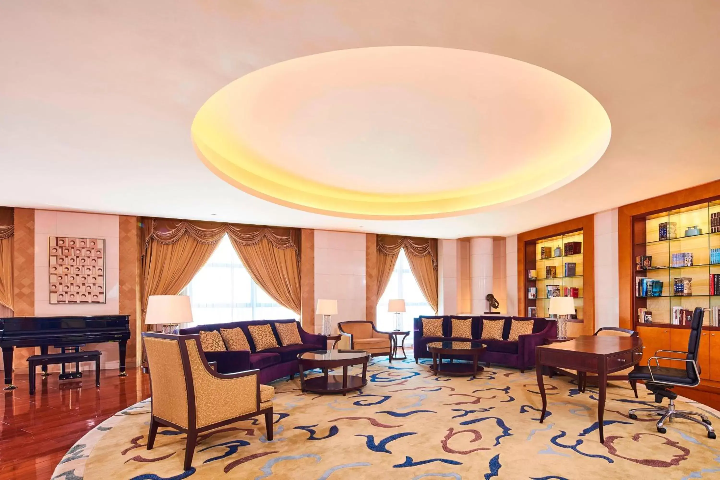 Living room, Restaurant/Places to Eat in Sheraton Zhoushan Hotel