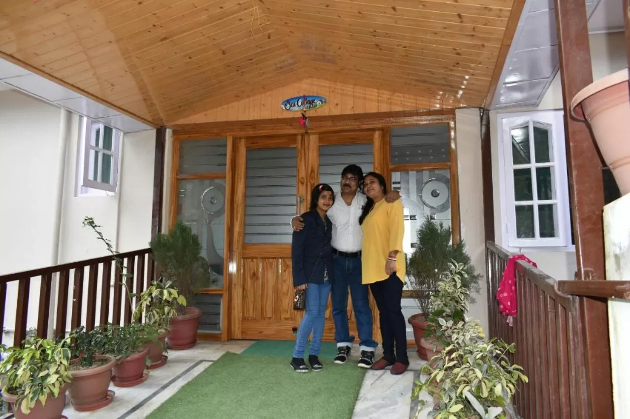 Bird's eye view in Sai Cottage Shimla