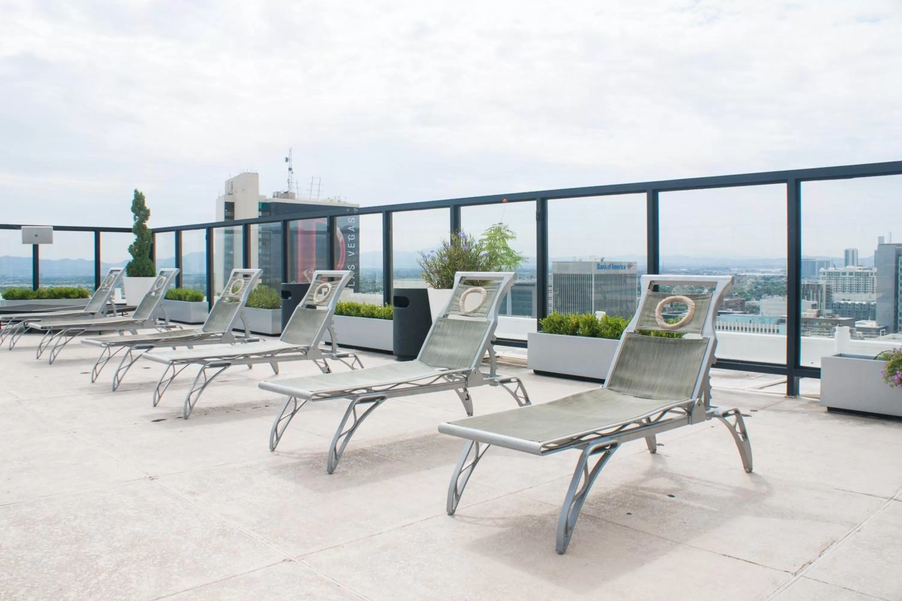 Balcony/Terrace in Four Queens Hotel and Casino
