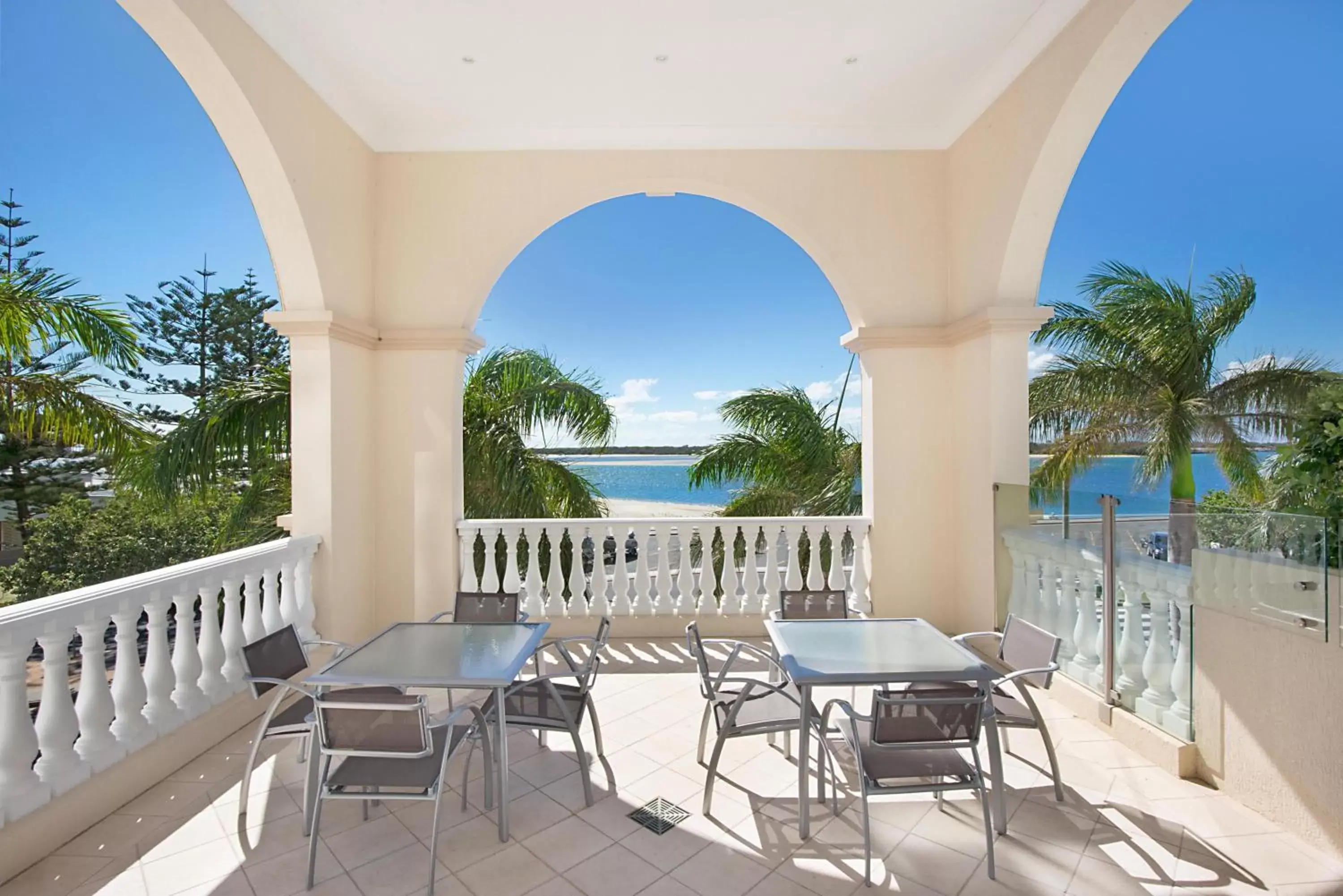 BBQ facilities, Balcony/Terrace in The Grand Apartments