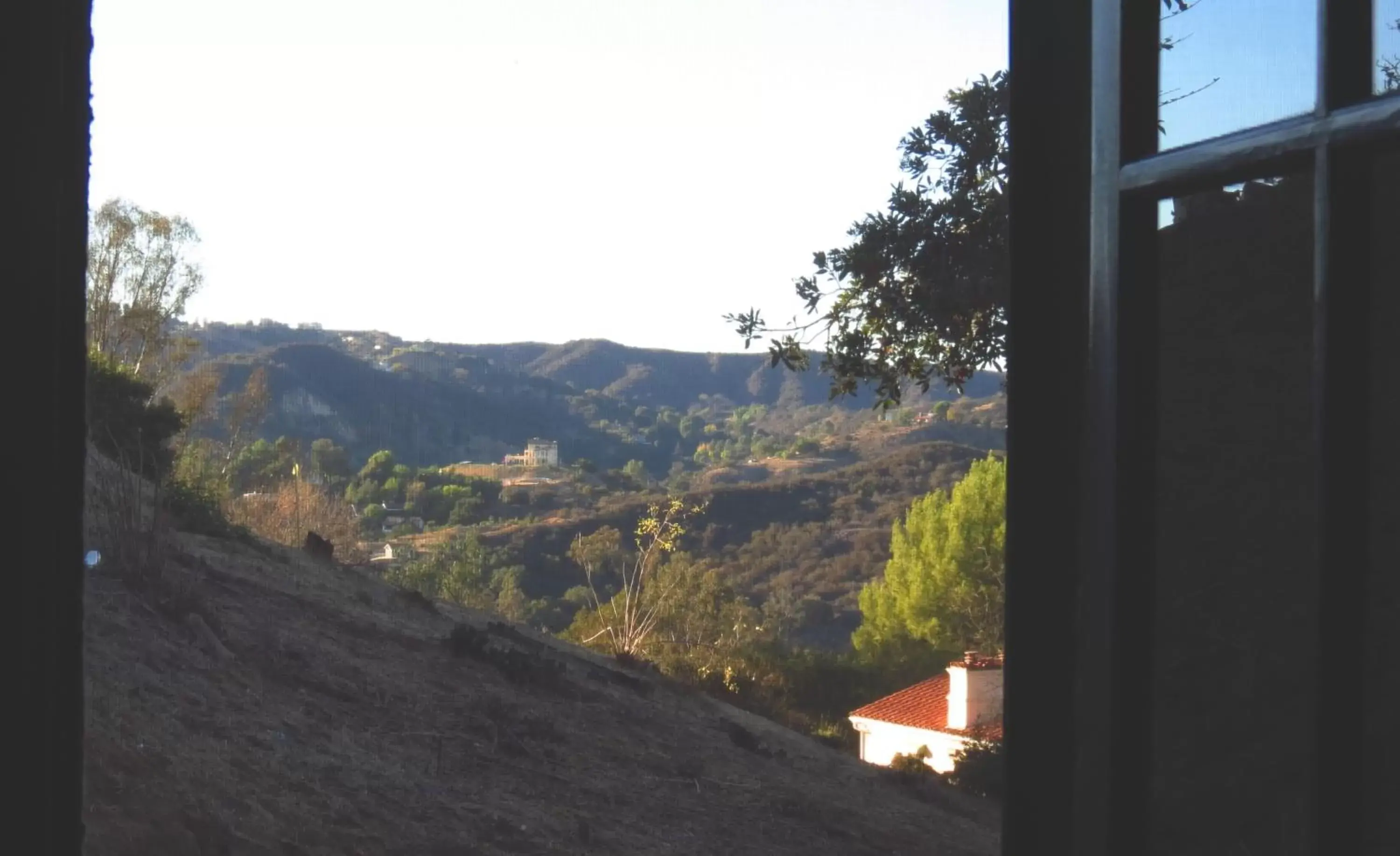 View (from property/room), Mountain View in Topanga Canyon Inn Bed and Breakfast