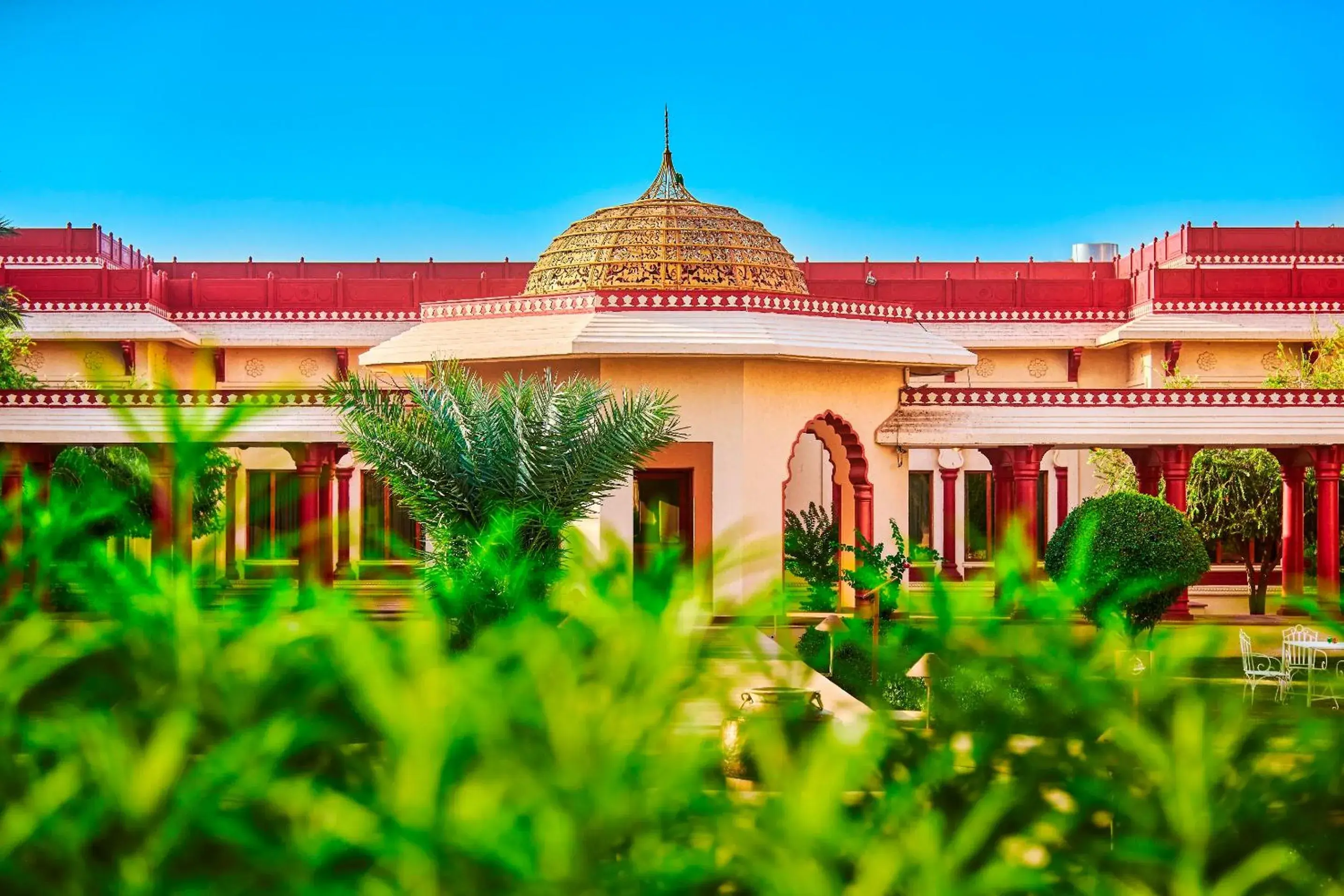 Facade/entrance, Property Building in The Ummed Jodhpur Palace Resort & Spa