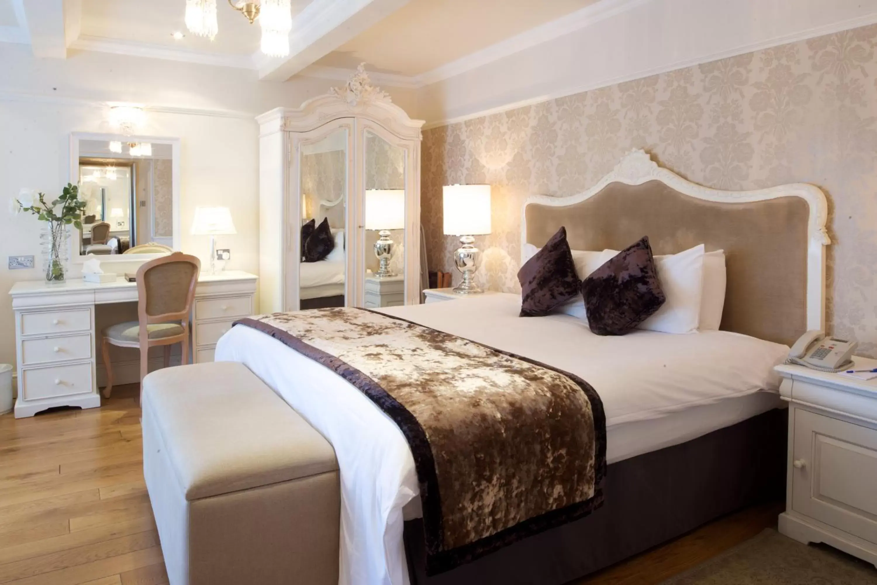 Bed in Alderley Edge Hotel