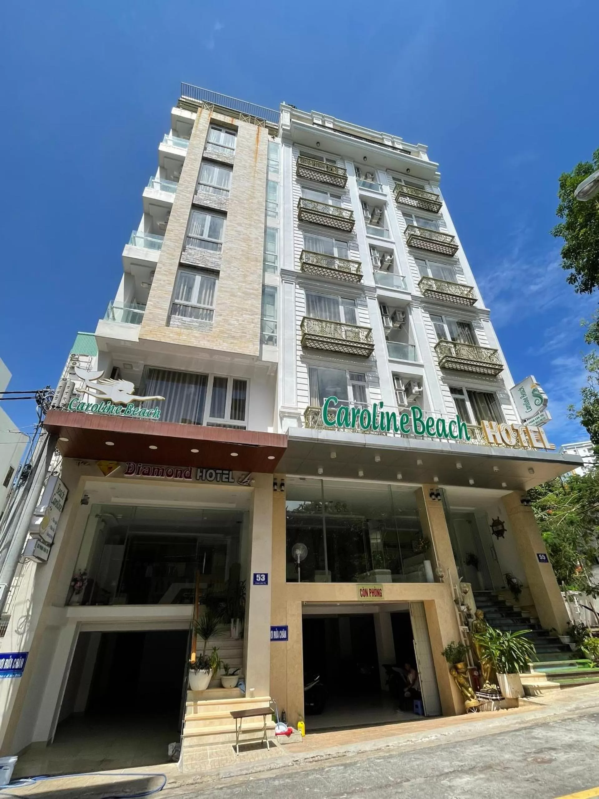 Property building in Diamond Hotel