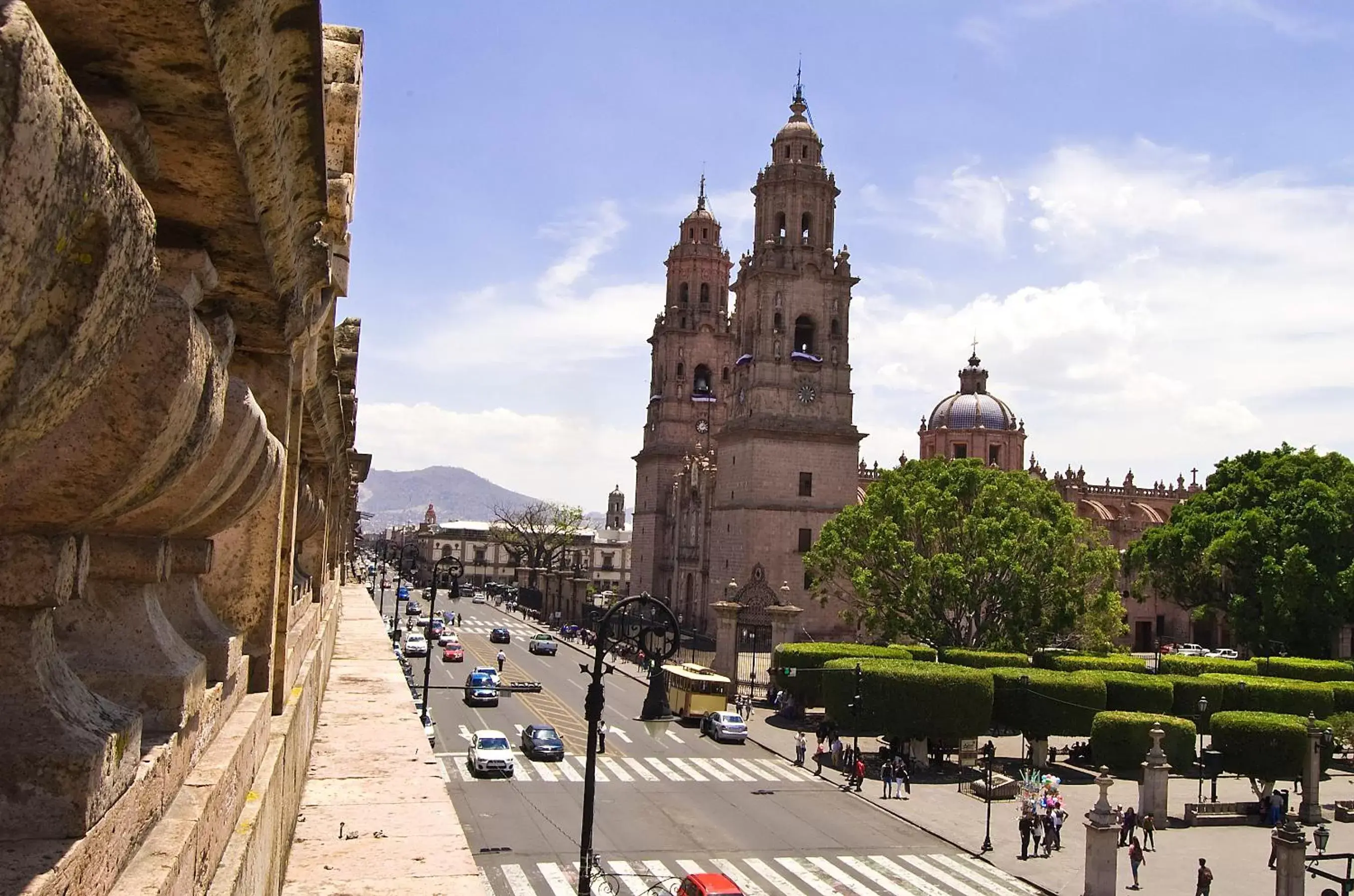 City view in Hotel Casino Morelia