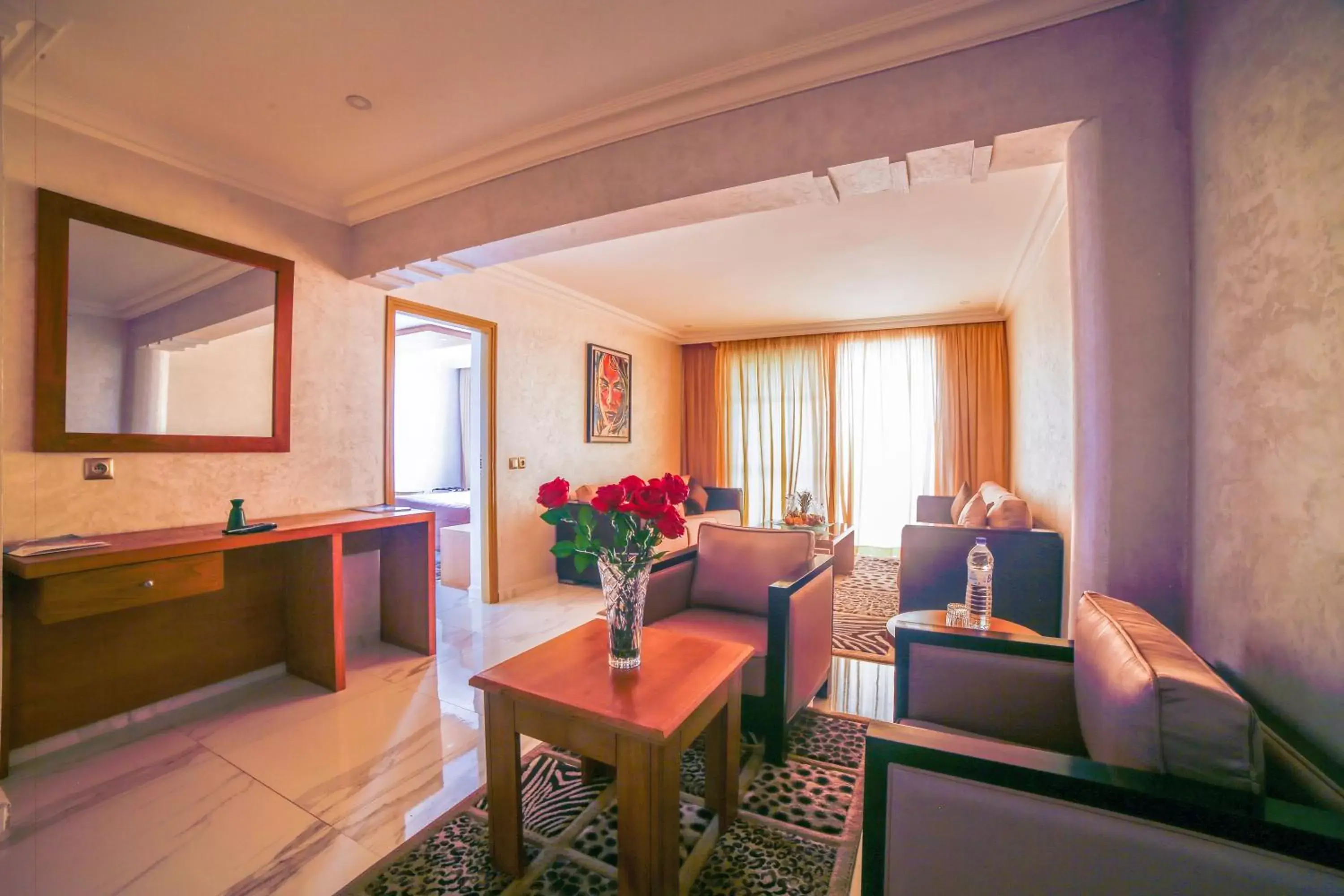 Bedroom, Seating Area in Hotel Argana Agadir