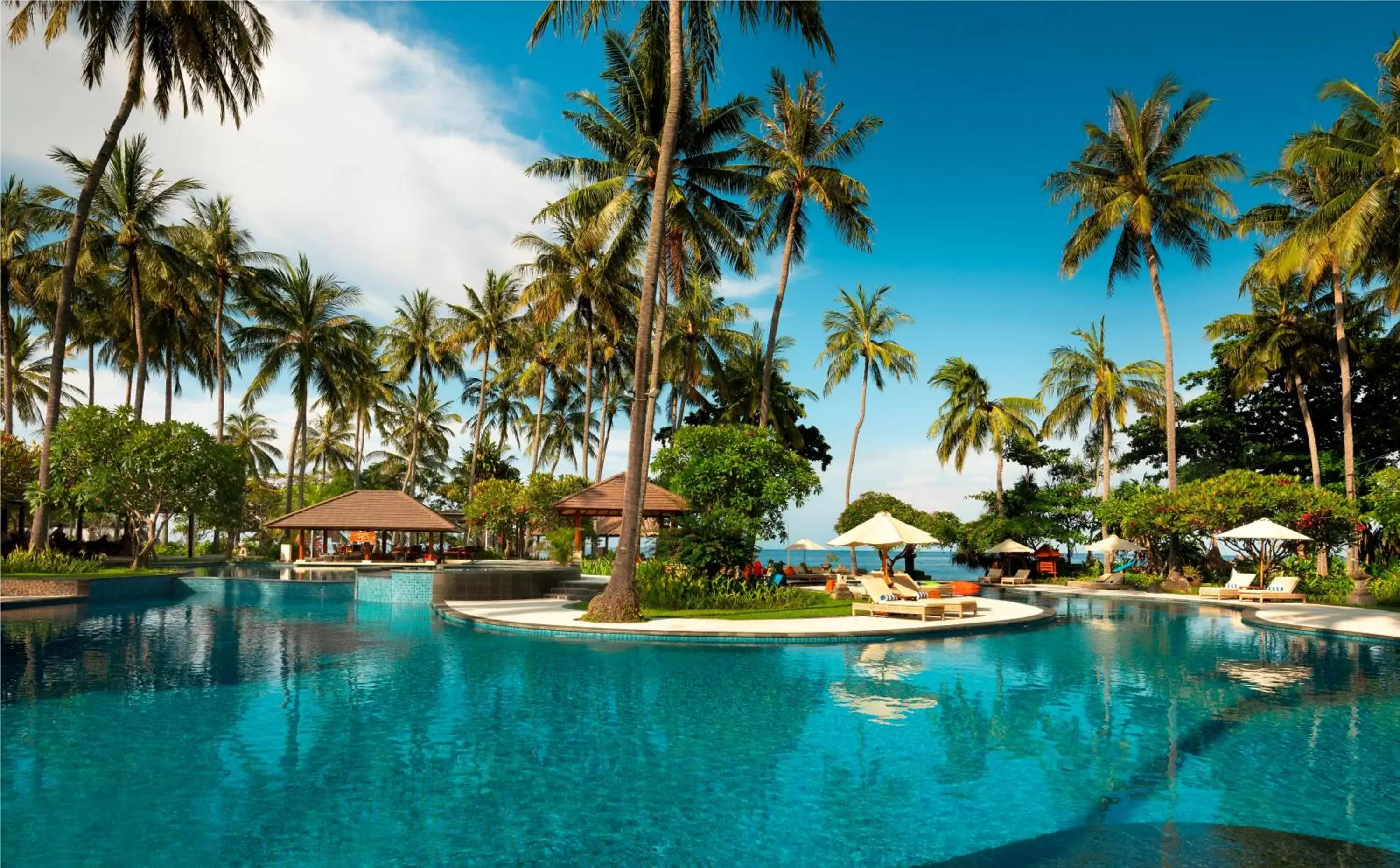 Swimming Pool in Holiday Resort Lombok