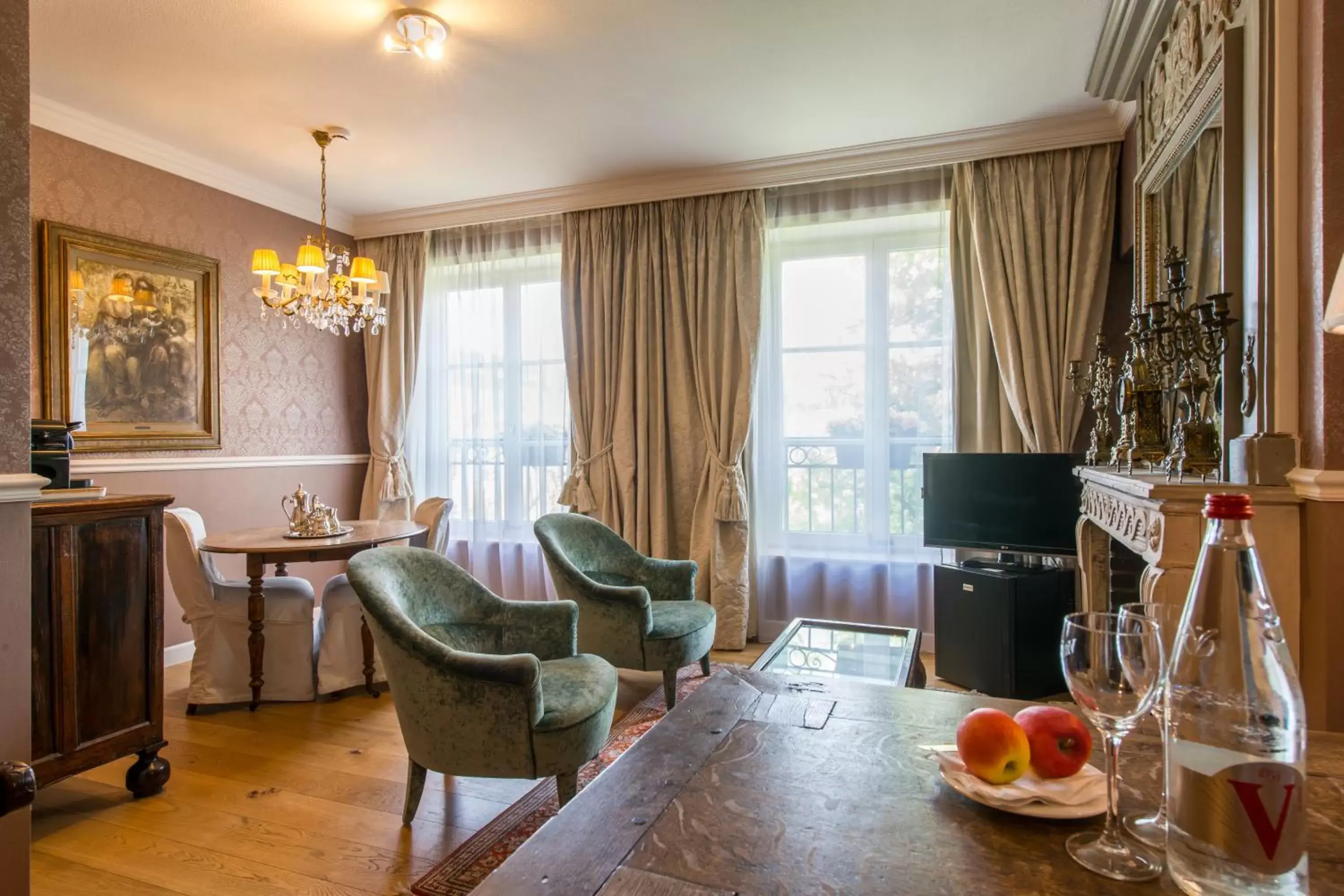 Living room, Seating Area in Boutique Hotel Die Swaene