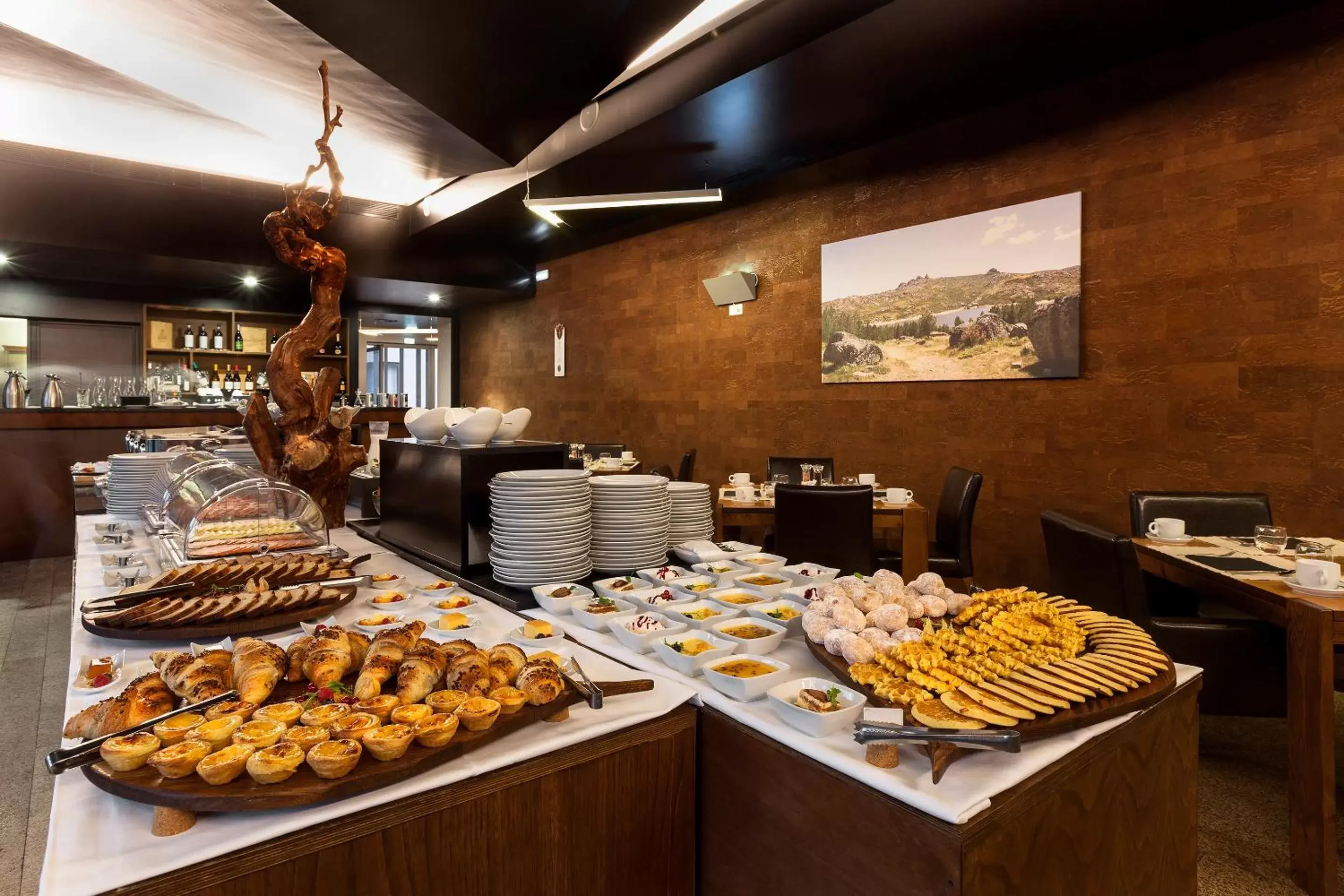 Buffet breakfast in Aqua Village, Health Resort