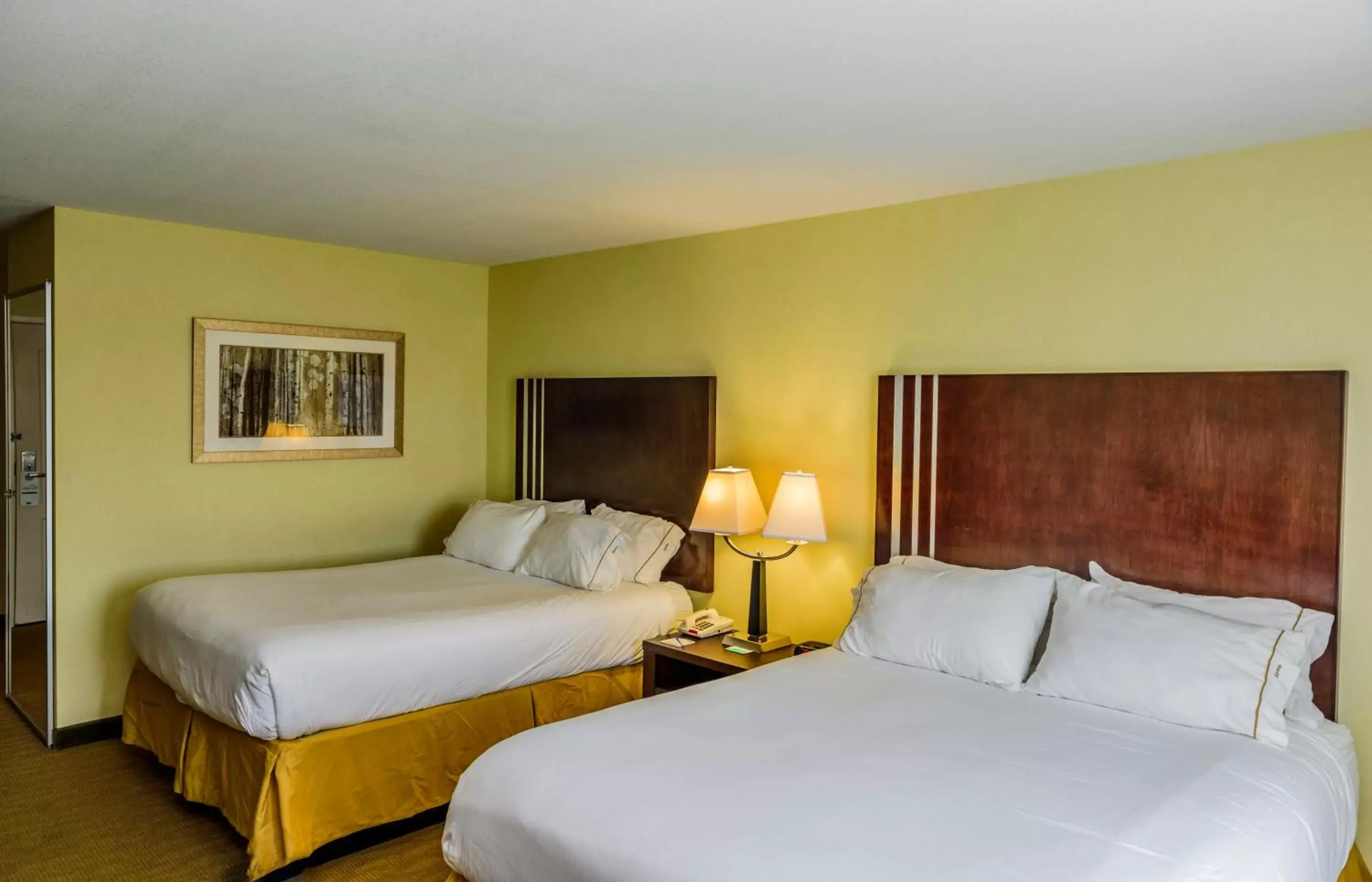 Photo of the whole room, Bed in Holiday Inn Express Hotel & Suites Hamburg, an IHG Hotel