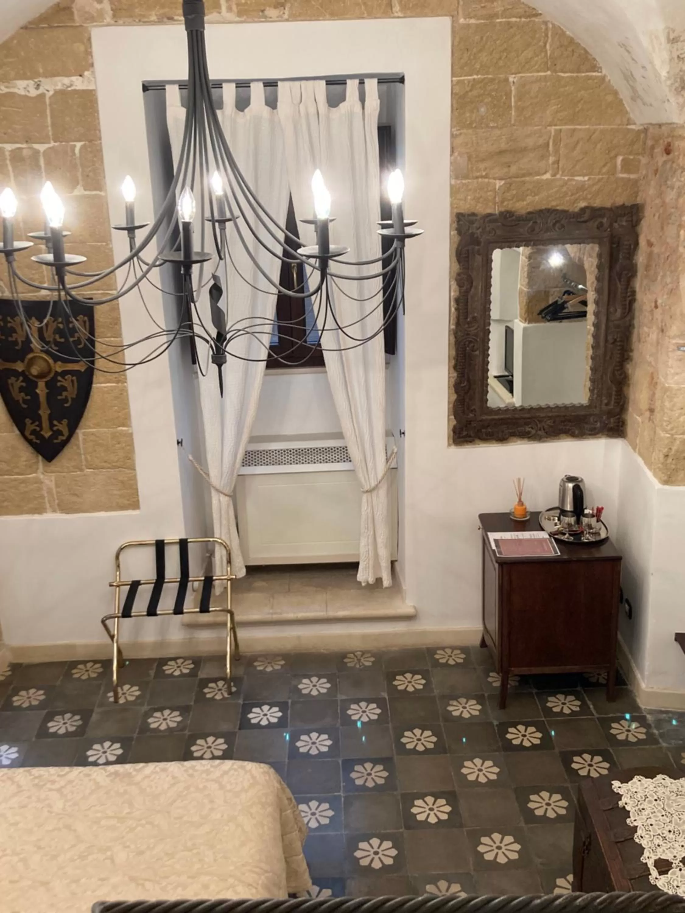 Decorative detail in Palazzo Gallo Resort