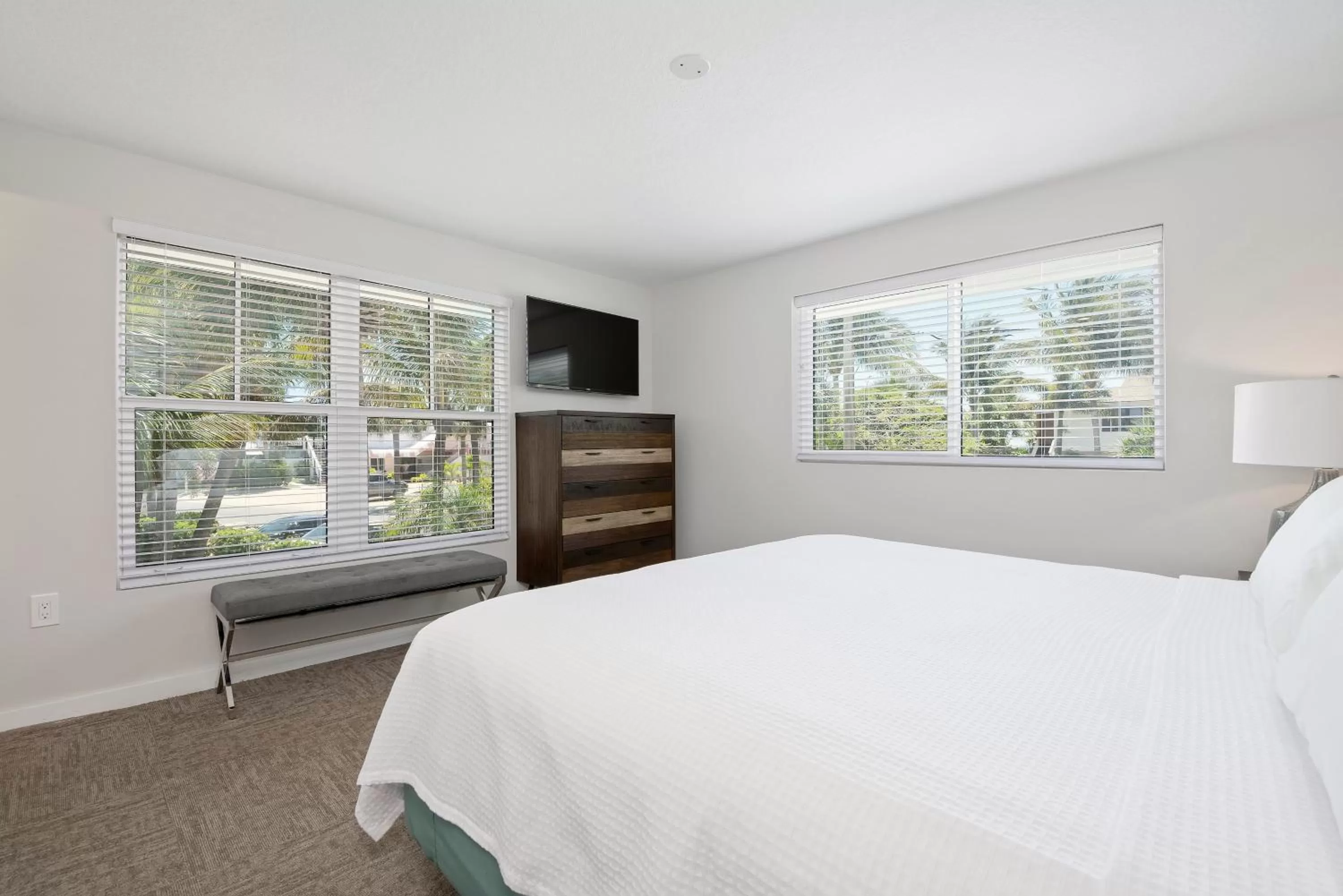 Bed in Escape Coastal Resort on Casey Key