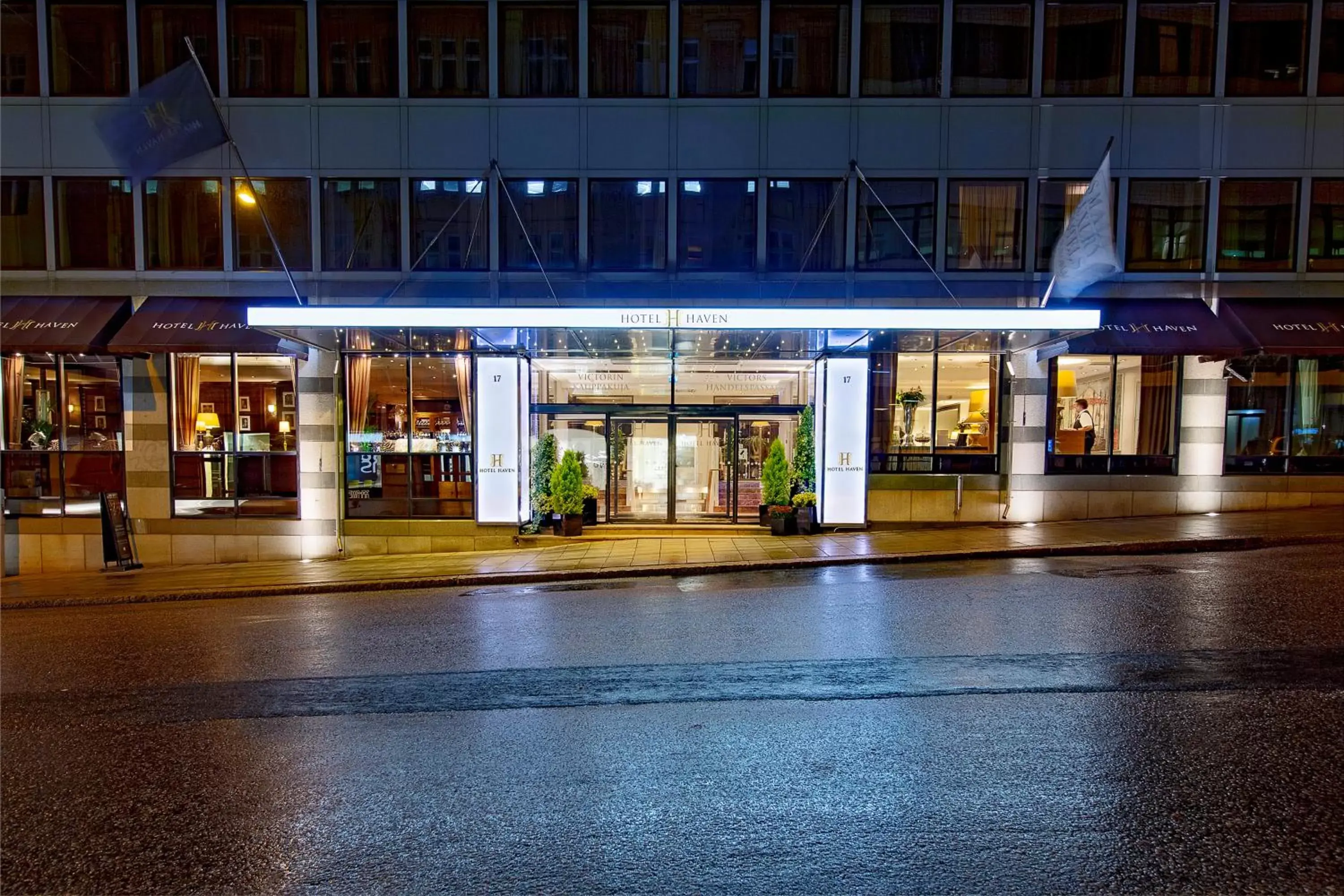 Facade/entrance in Hotel Haven