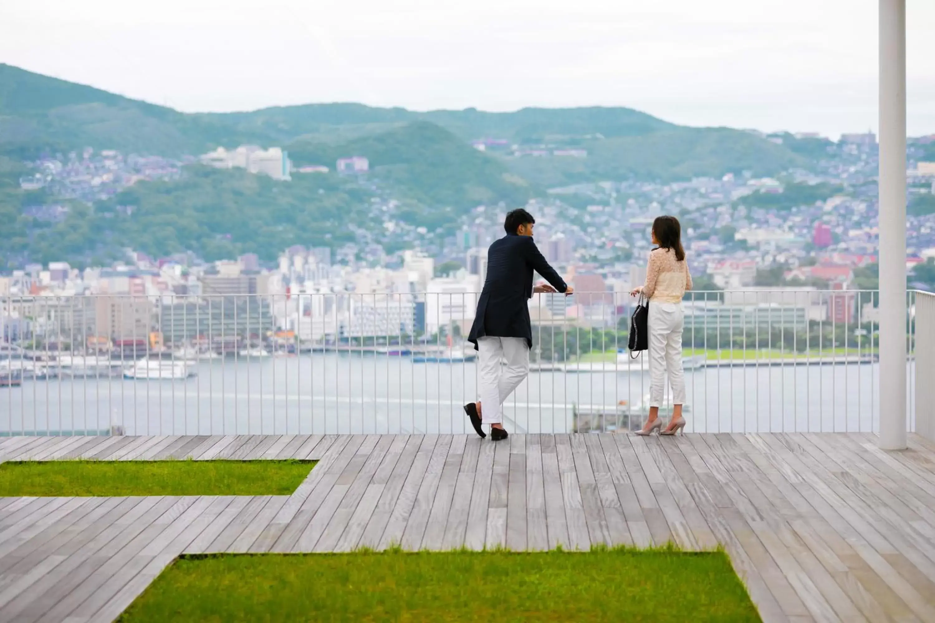 People in Garden Terrace Nagasaki Hotel & Resort