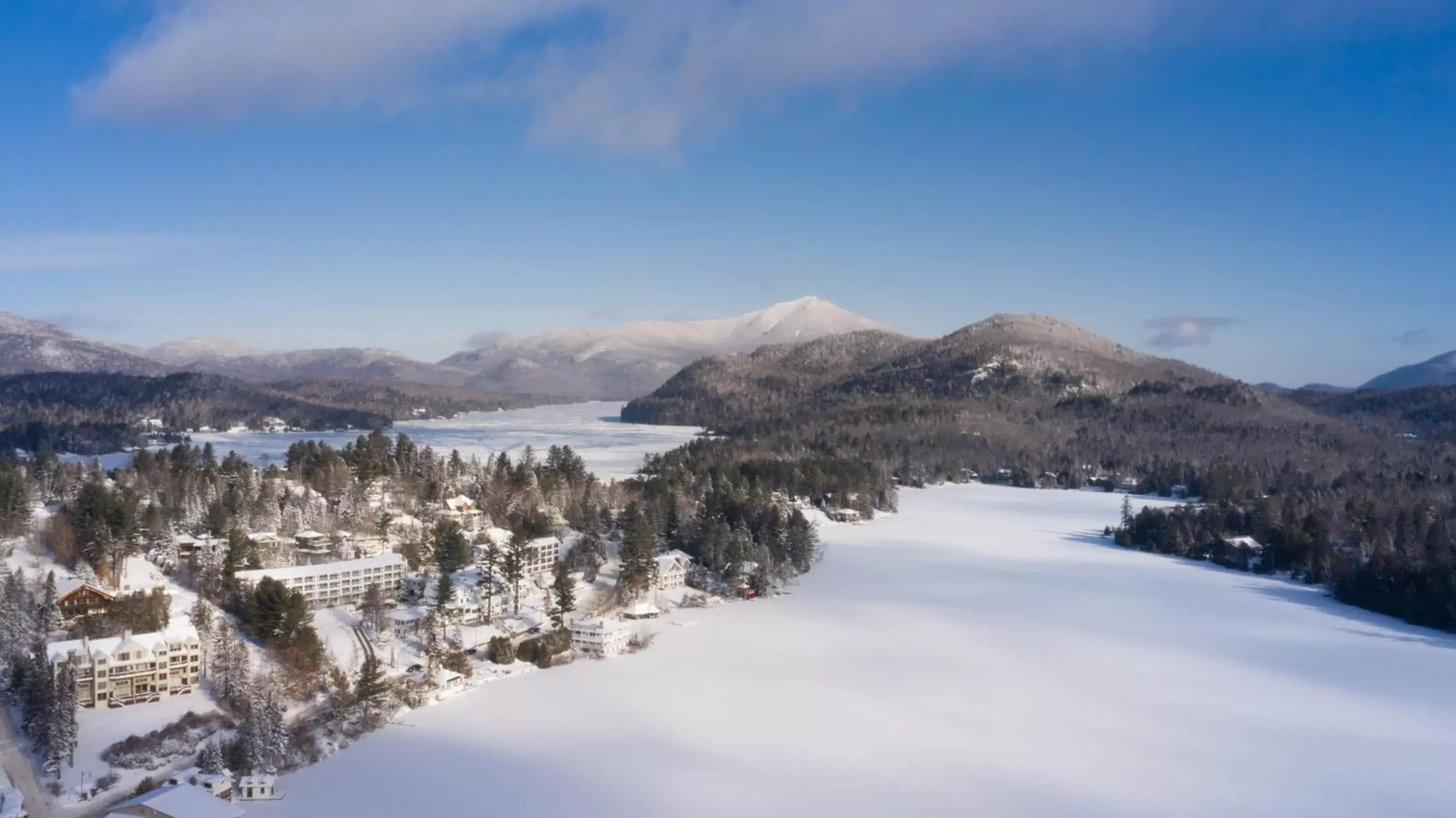 Winter in Lake Placid Inn Boutique Hotel