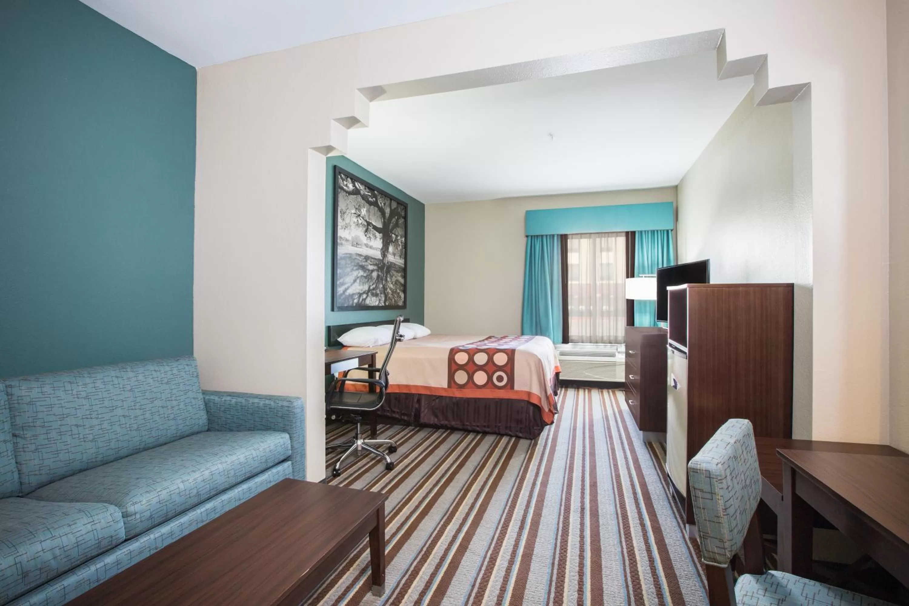 Photo of the whole room, Bed in Super 8 by Wyndham Port Arthur/Nederland Area