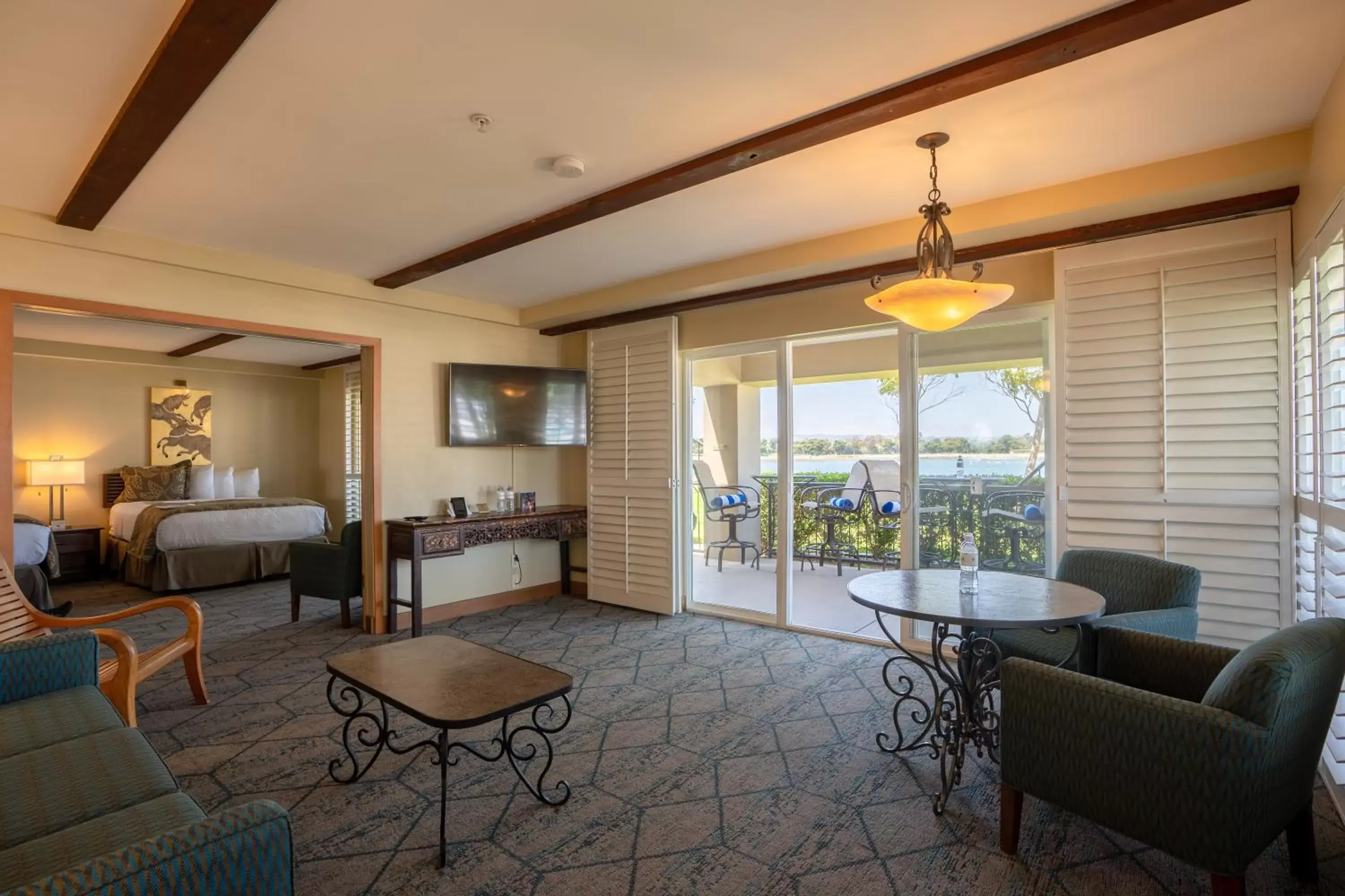 Living room, Seating Area in The Dana on Mission Bay