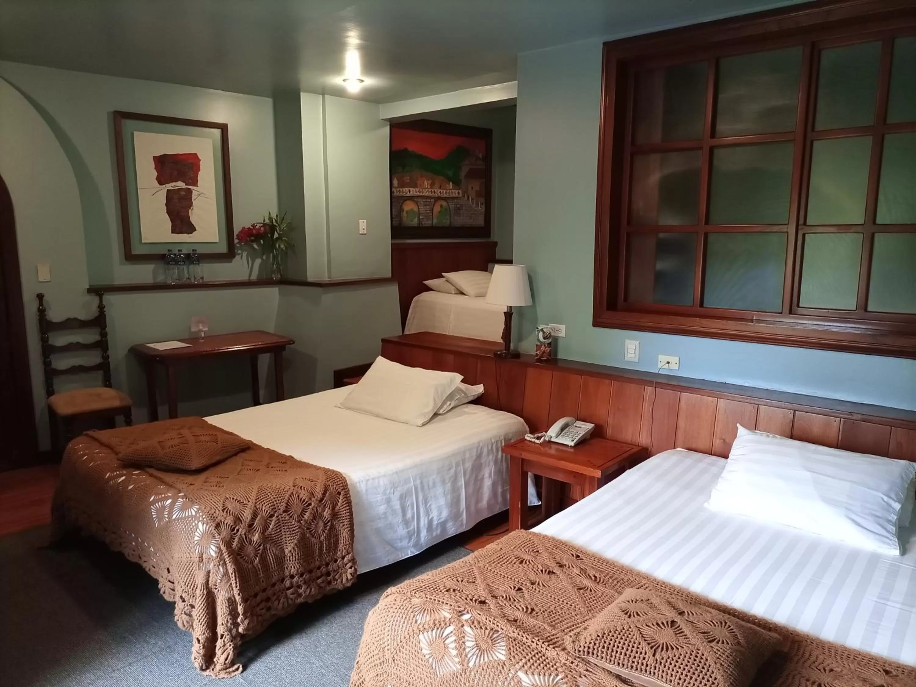 Bed in Hotel Victoria