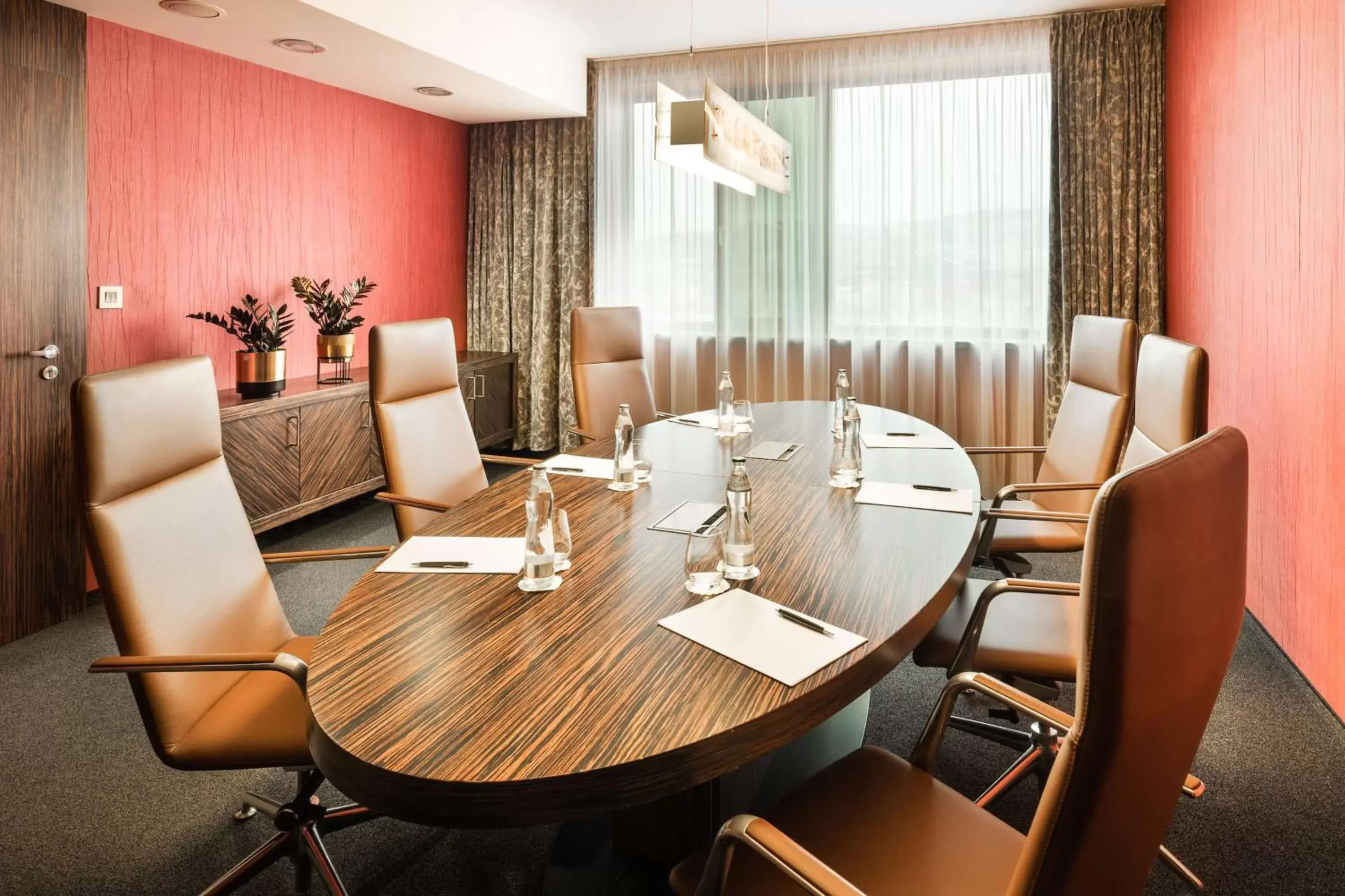 Meeting/conference room, Restaurant/Places to Eat in Lindner Hotel Bratislava, part of JdV by Hyatt