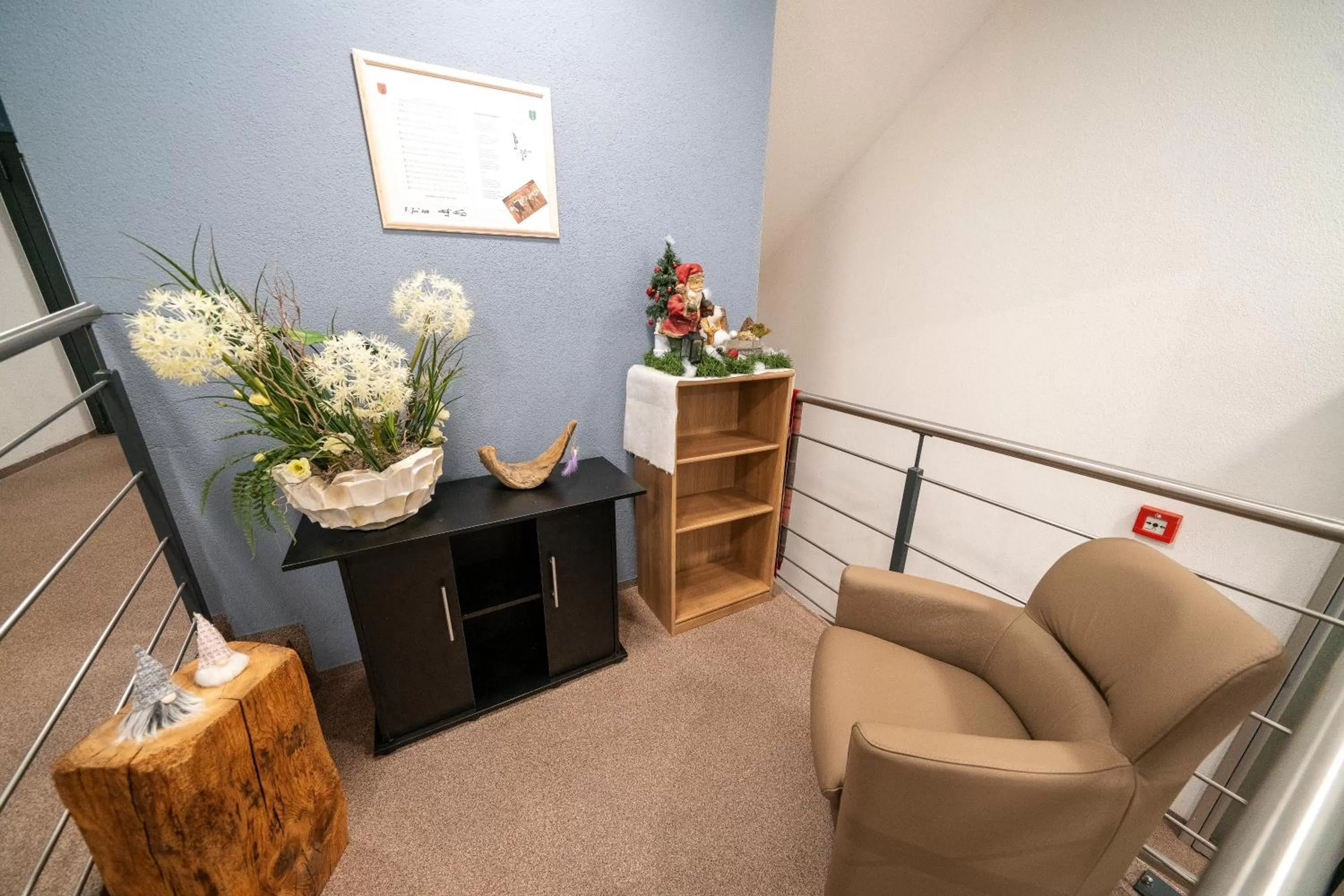 Seating area in Hotel Post