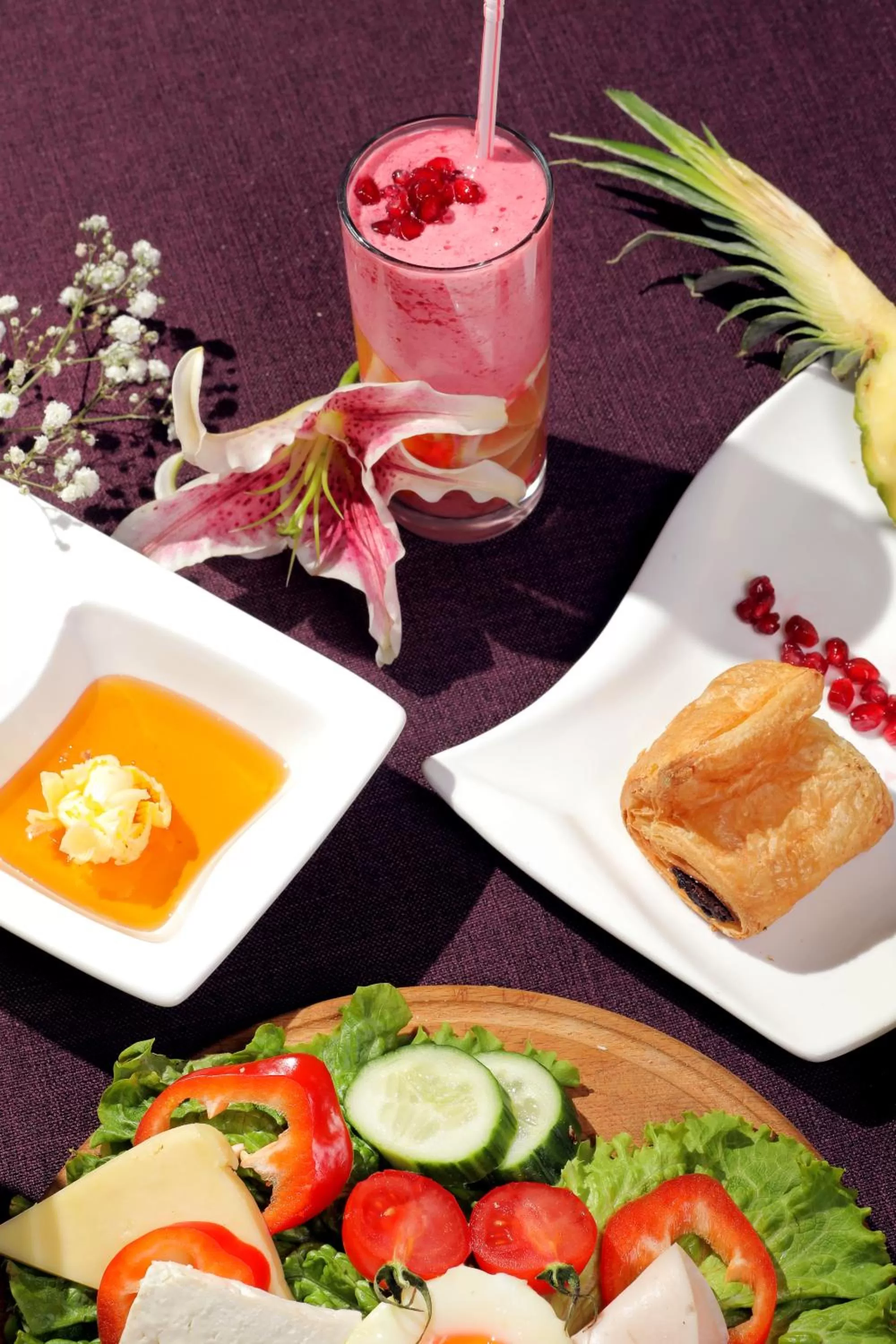 Food close-up in Mercure Tetovo