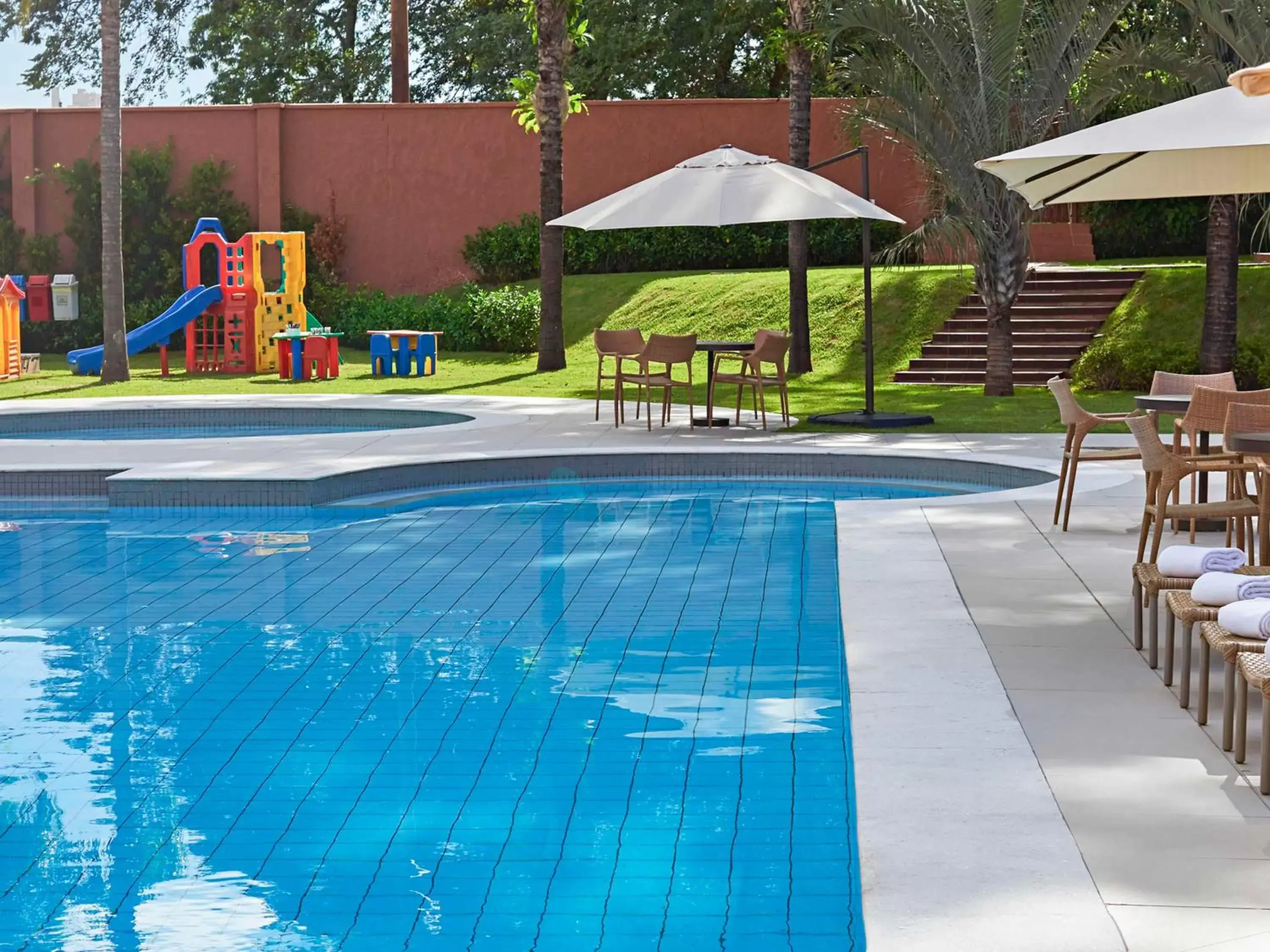 Property building, Swimming Pool in Novotel Campo Grande