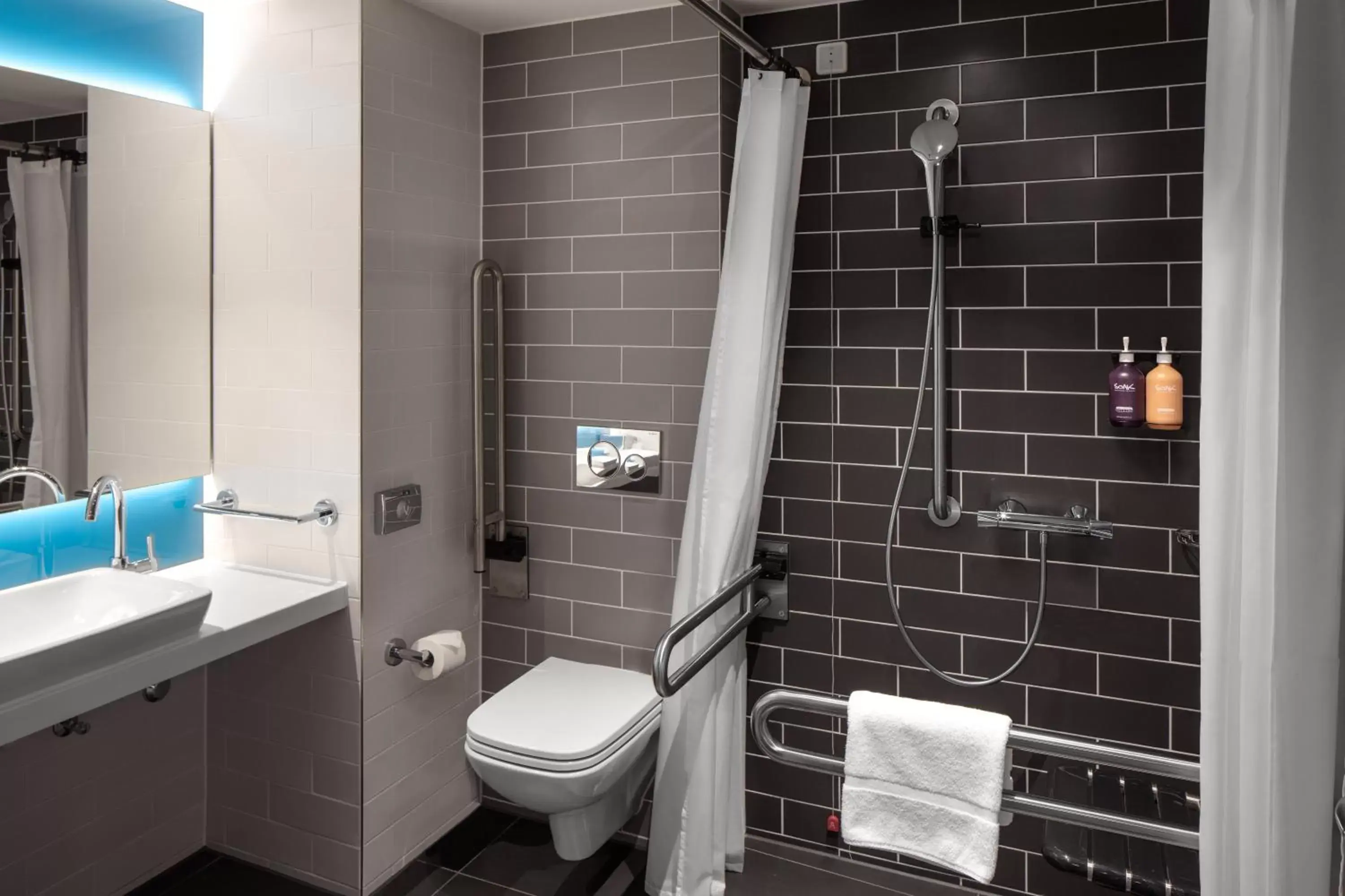 Photo of the whole room, Bathroom in Holiday Inn Express - Aarburg - Oftringen, an IHG Hotel