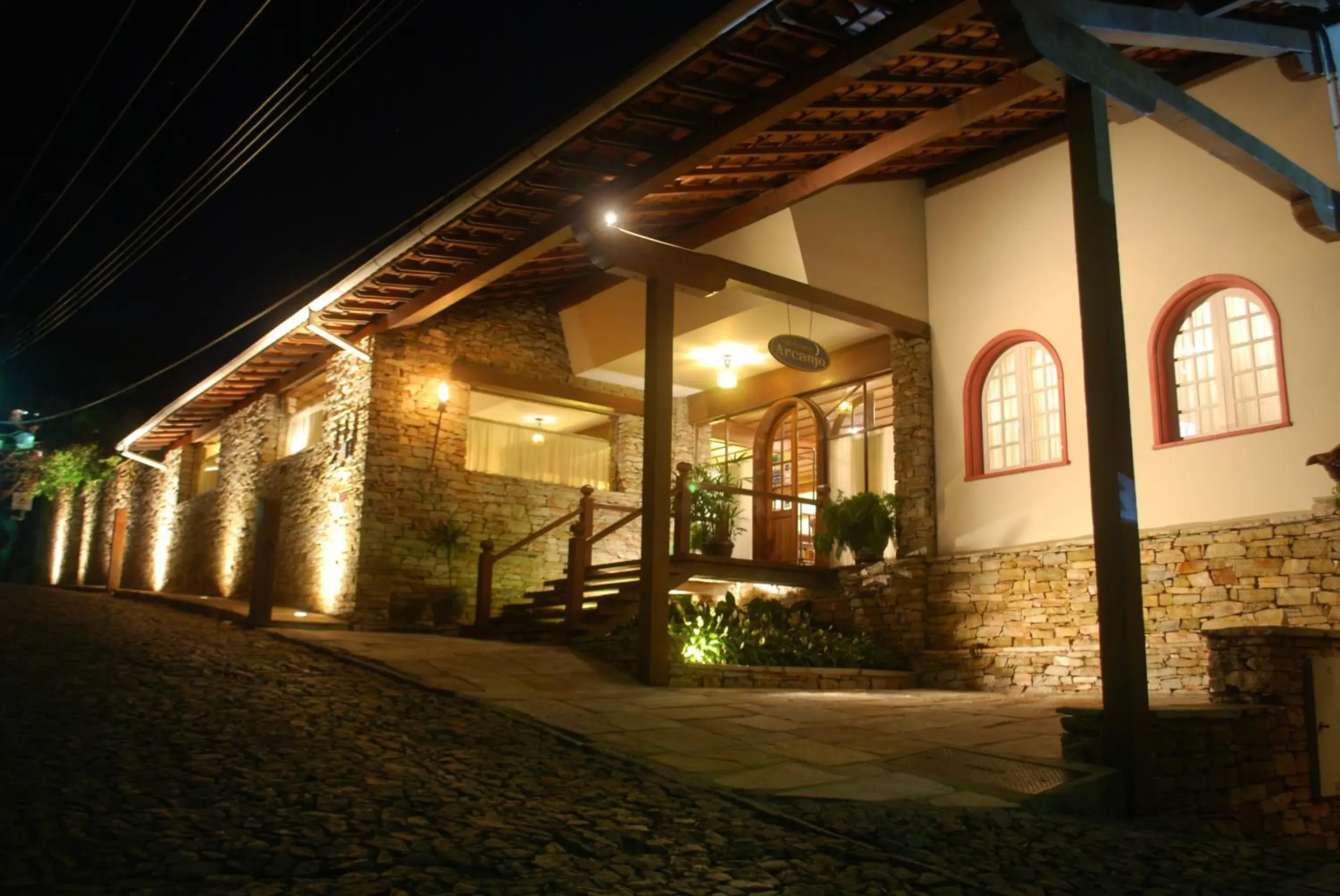 Facade/entrance, Property Building in Hotel Pousada do Arcanjo