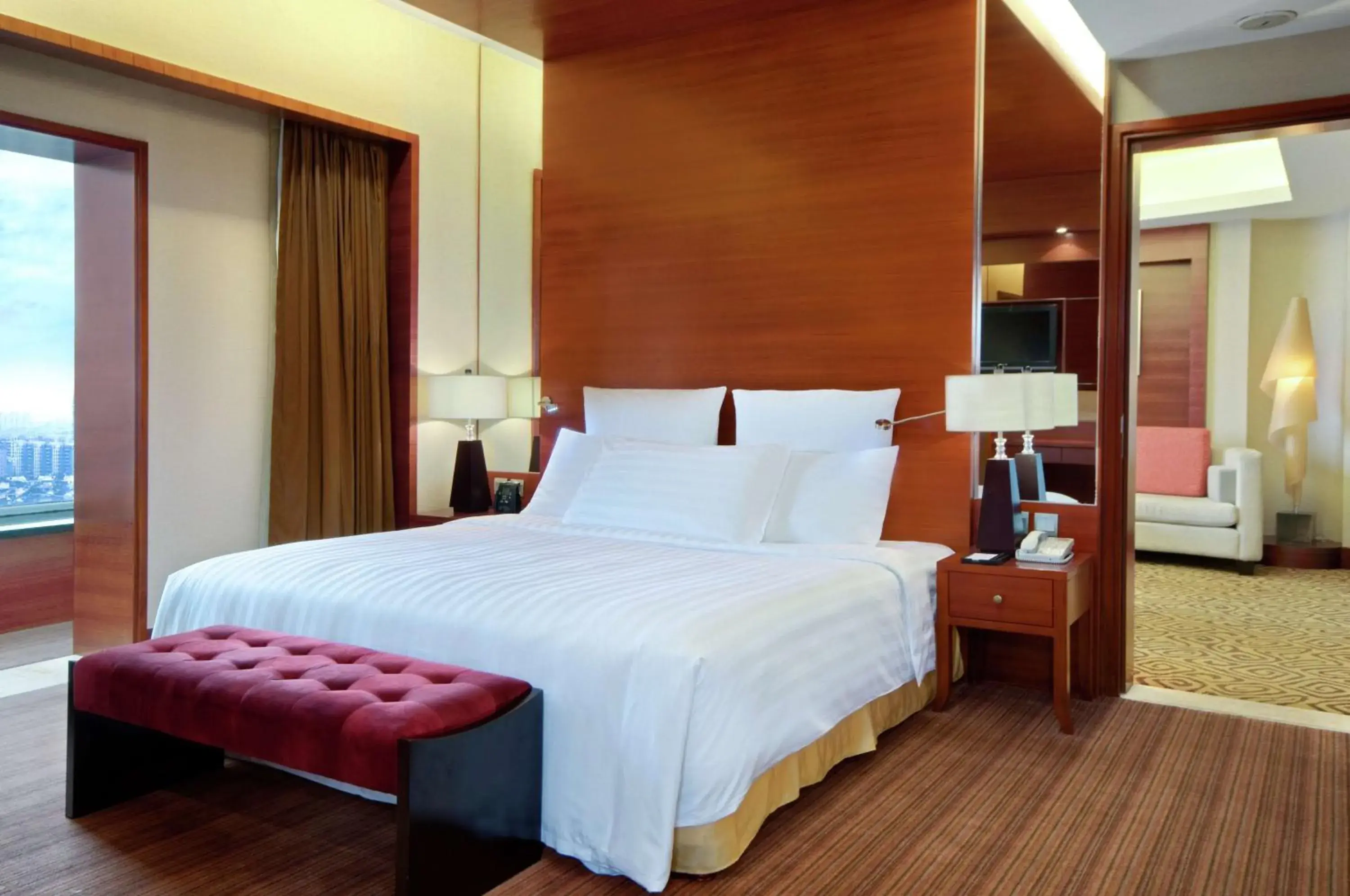 Bed in Hilton Hefei