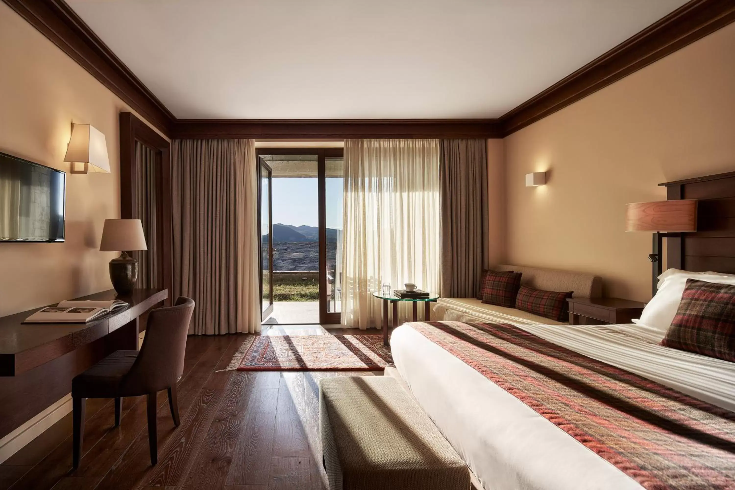 Photo of the whole room in Grand Forest Metsovo - Small Luxury Hotels of the World