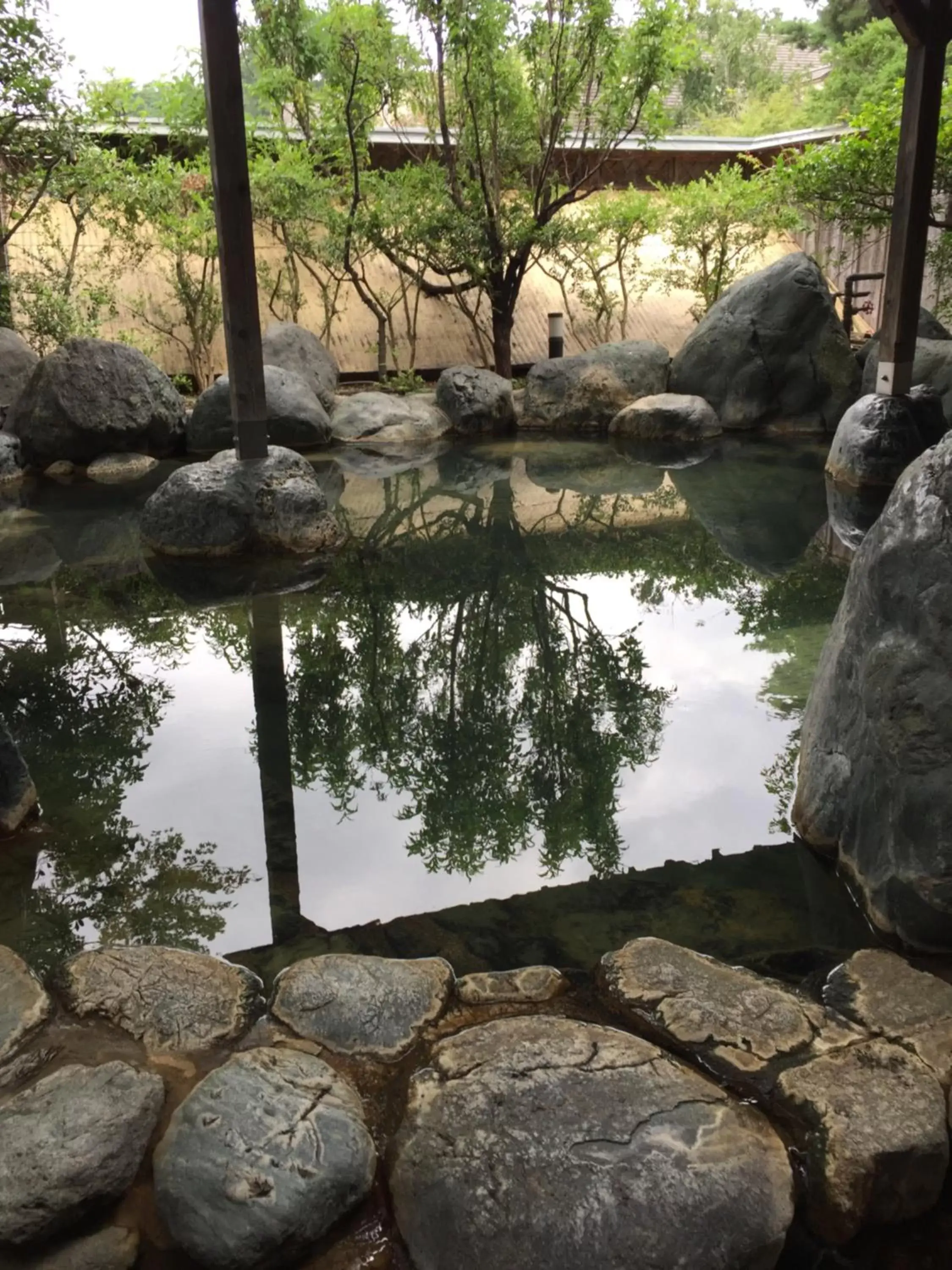 Hot Spring Bath in Royal Hotel Kawaguchiko