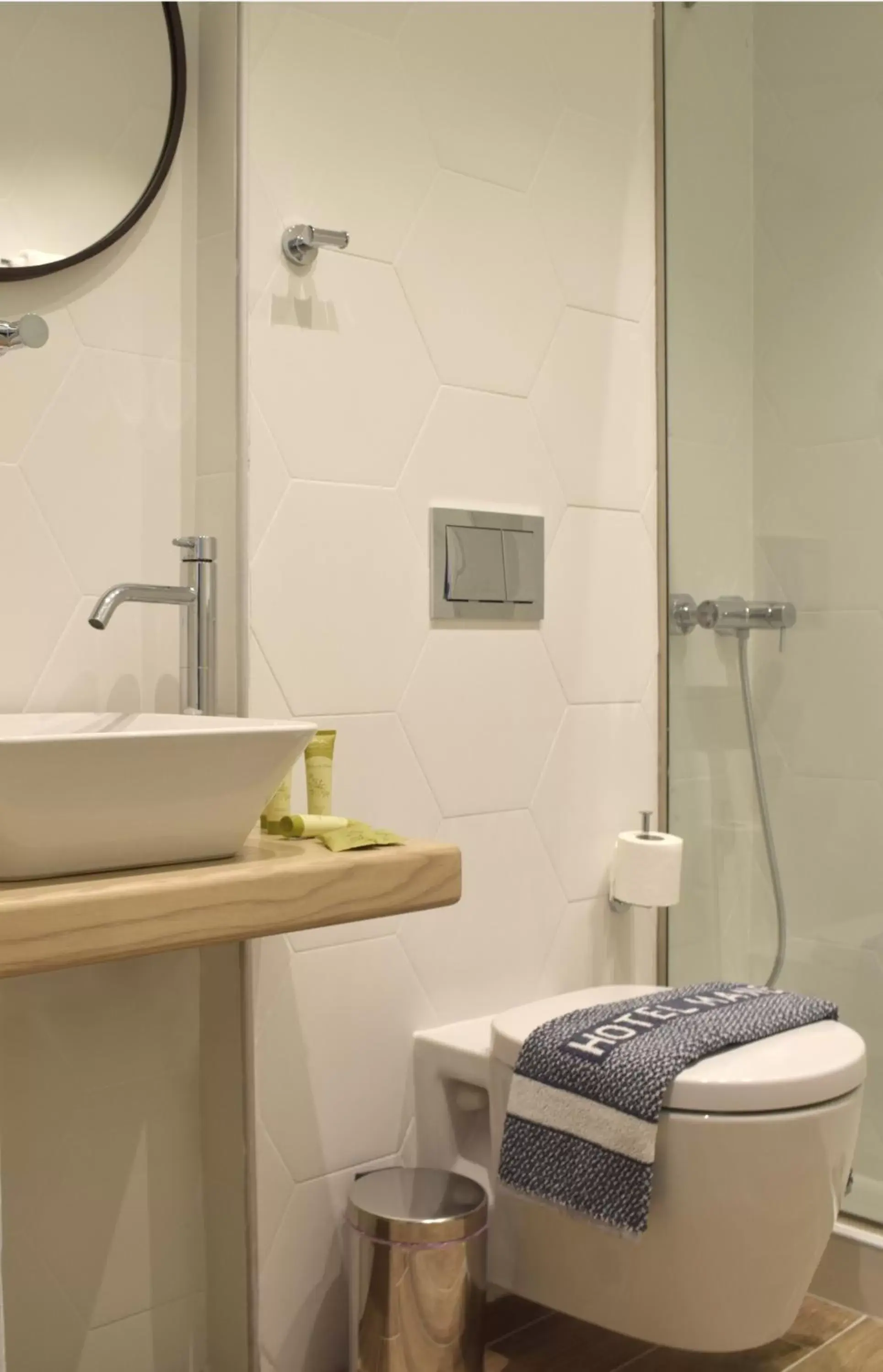 Toilet, Bathroom in Meltemi by Manthos Hotels