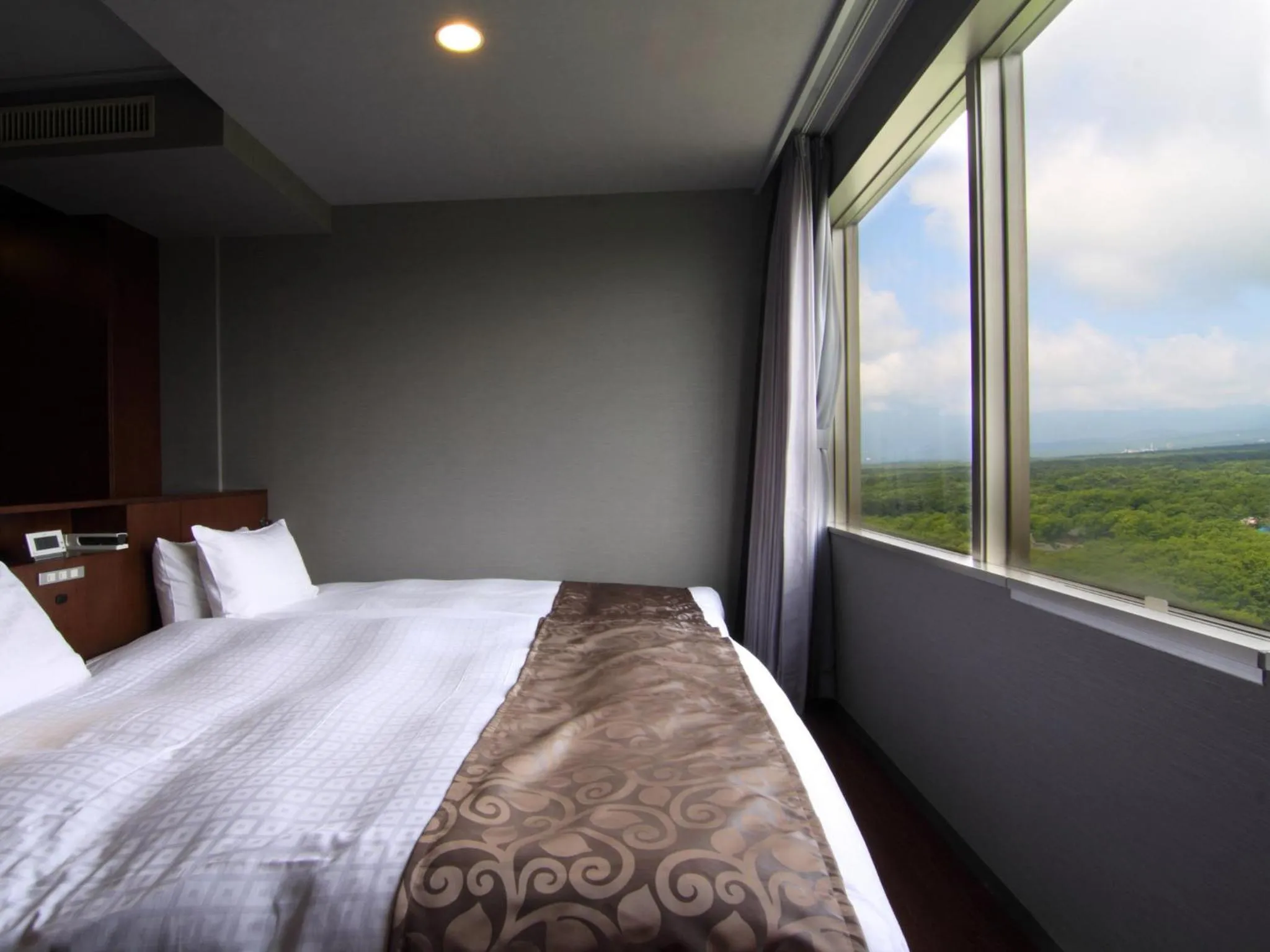 Spring, Bed in Hotel Epinard Nasu