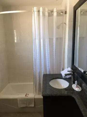 Bathroom in Skyways Hotel