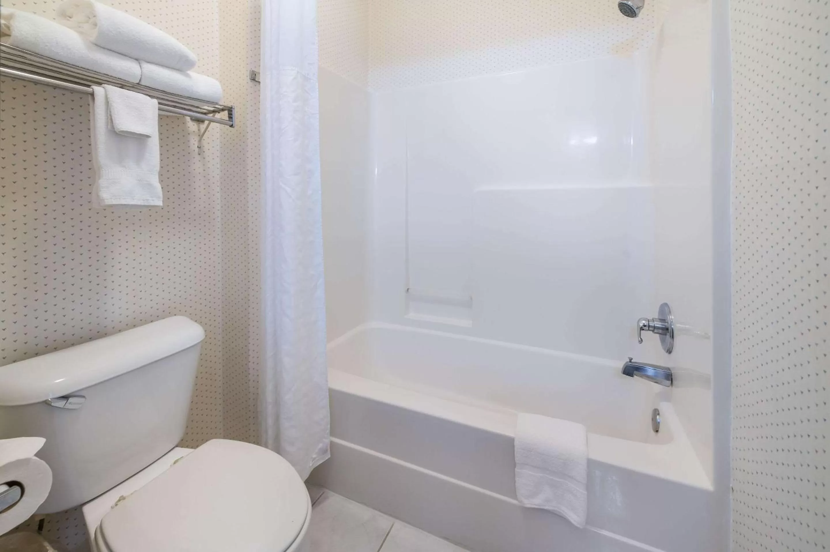 Bathroom in Rodeway Inn Urbana Champaign University Area