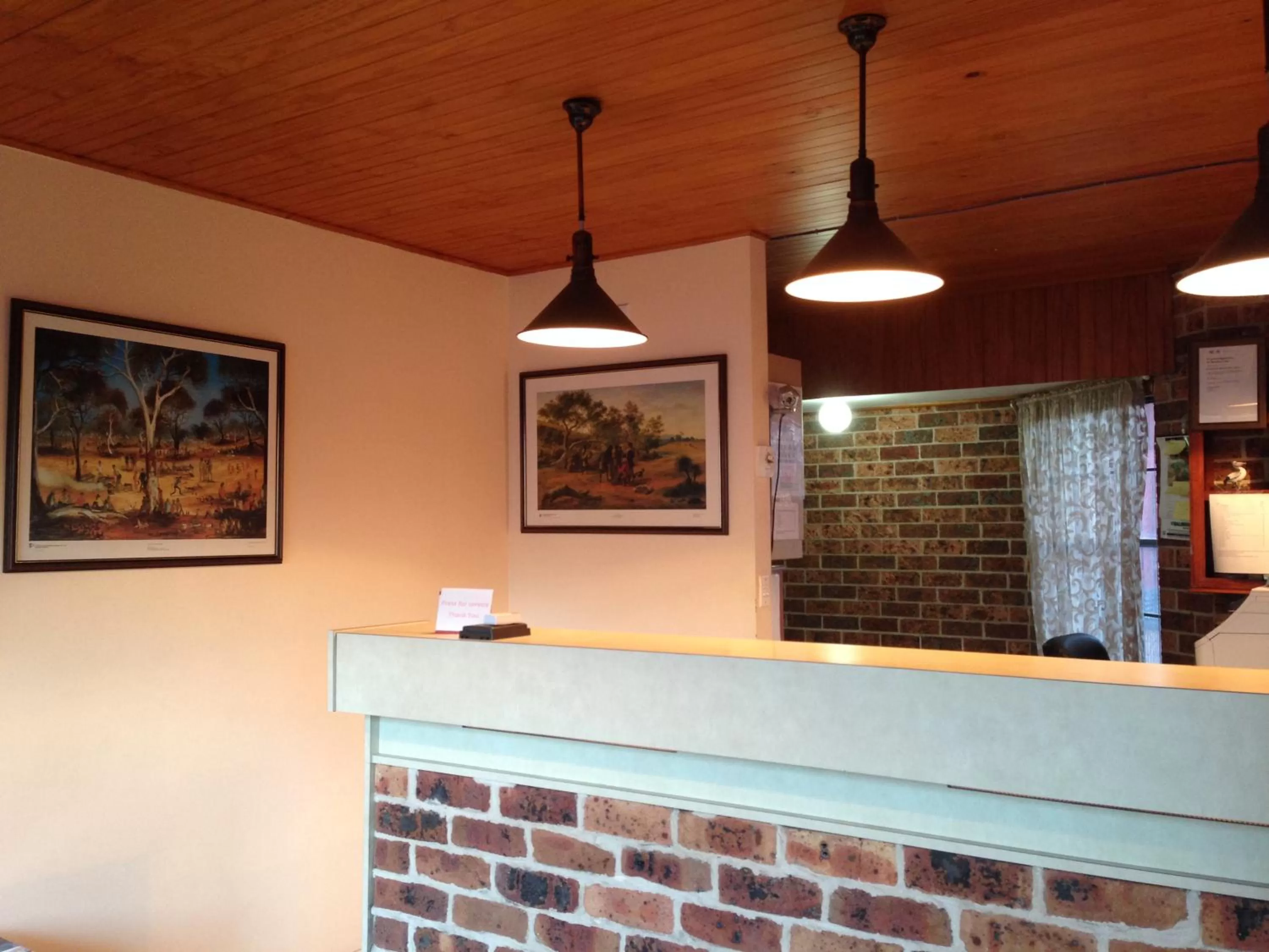 Lobby or reception in Riverview Motor Inn