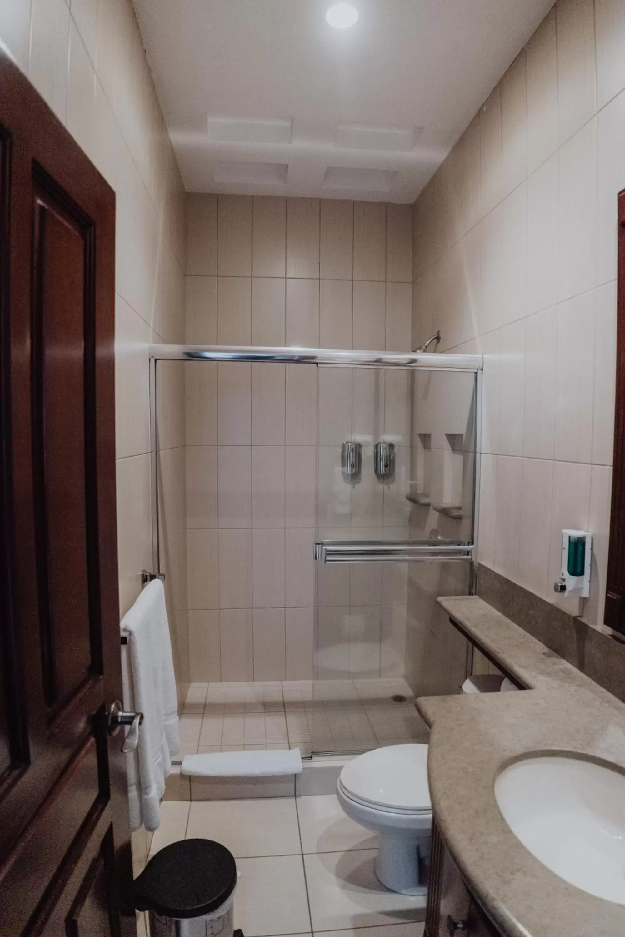 Toilet, Bathroom in Hotel Dunn Inn