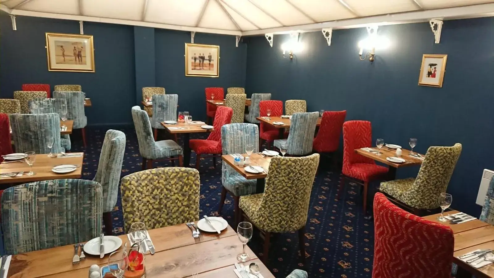 Dining area, Restaurant/Places to Eat in The Queens Hotel