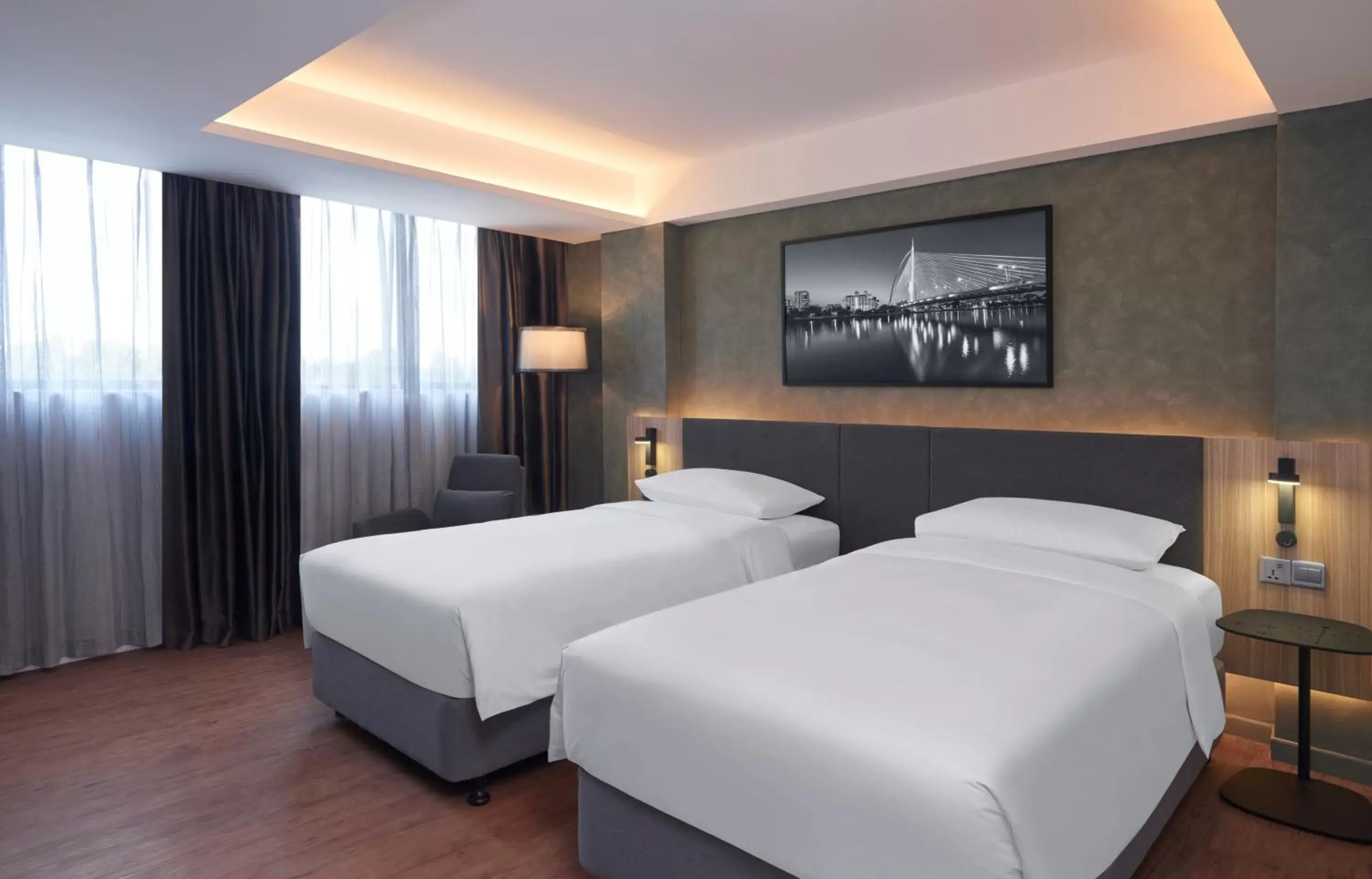 Bed in Park Inn by Radisson Putrajaya