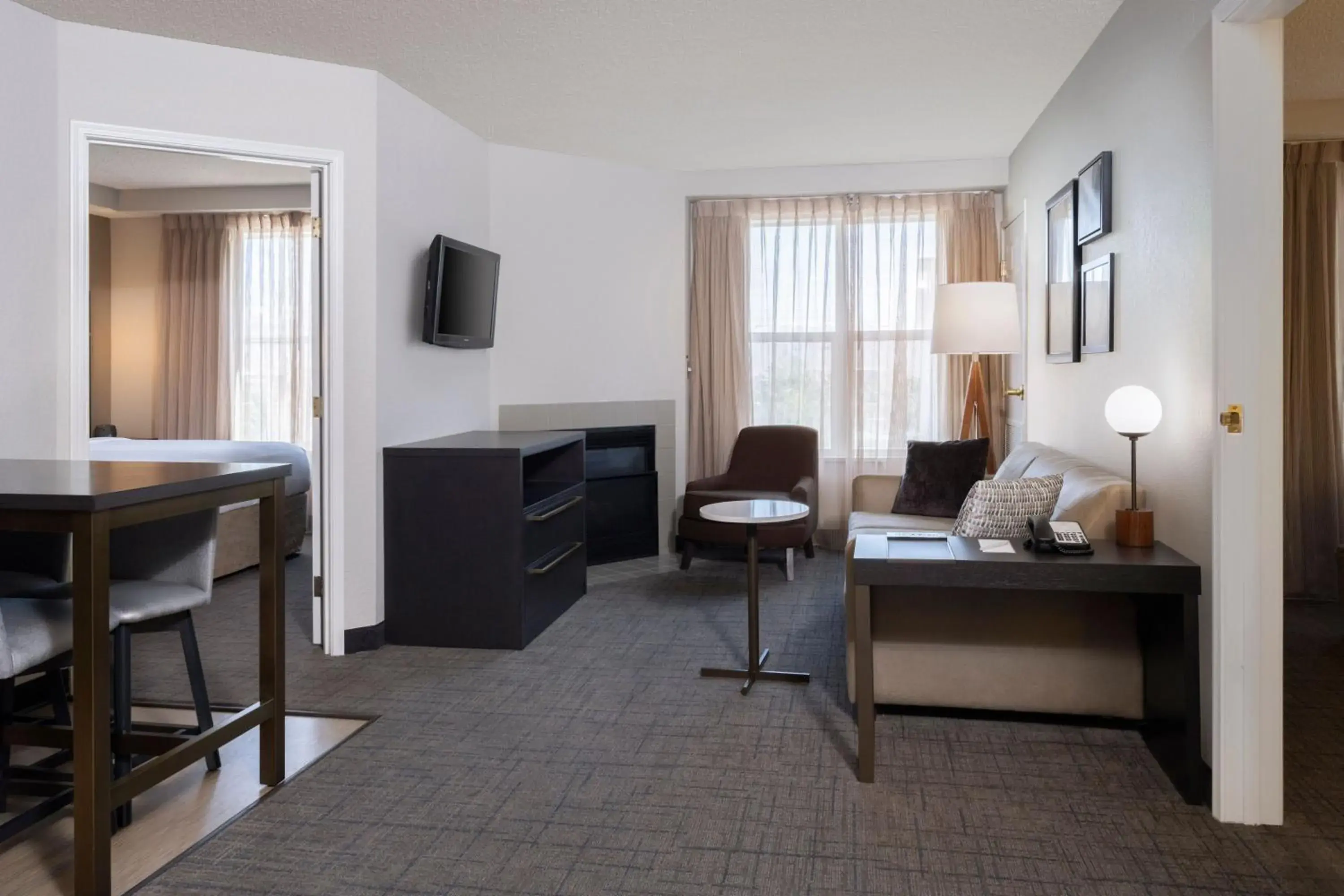 Bedroom, Seating Area in Residence Inn Salt Lake City Airport