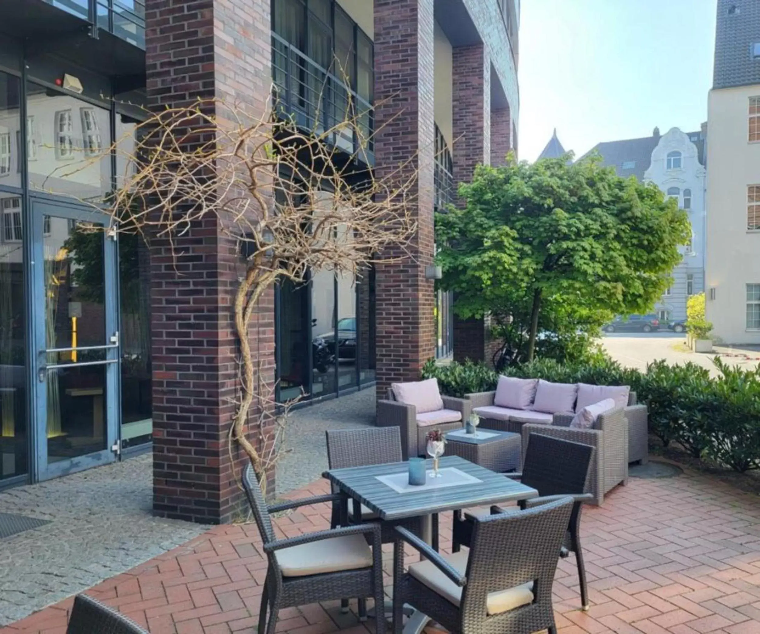 Balcony/Terrace in Novotel Hannover