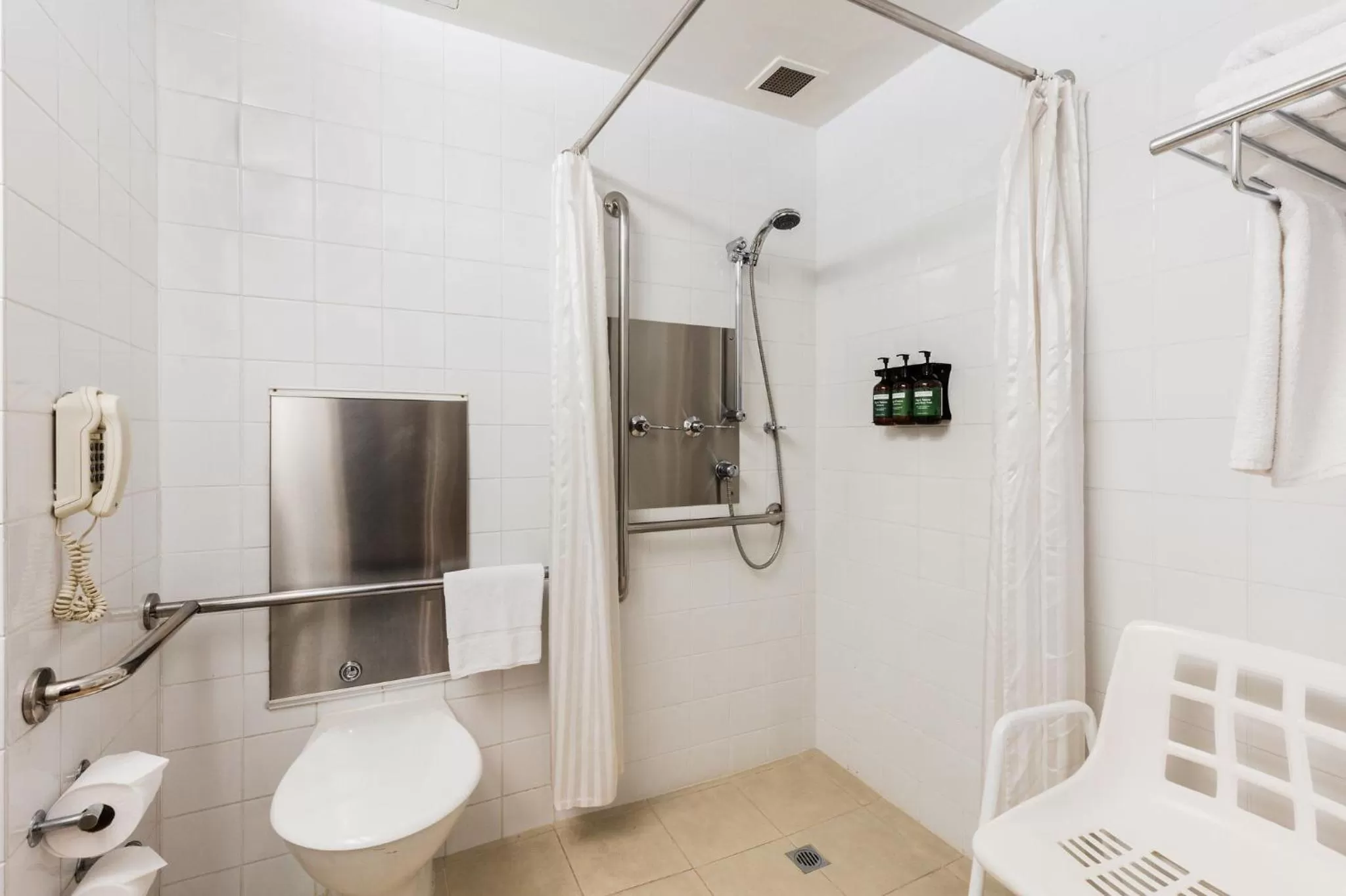 Shower in Crowne Plaza Canberra by IHG