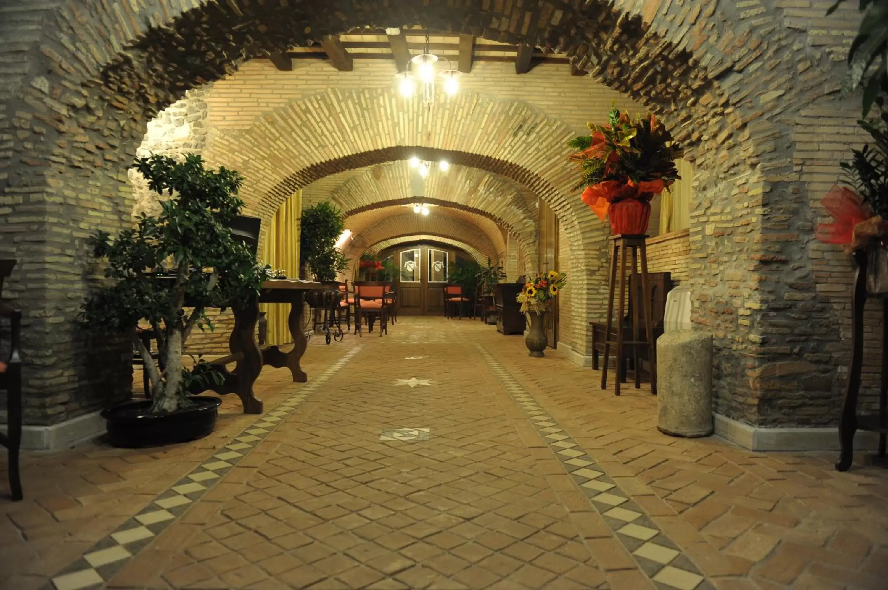 Lobby or reception in Relais Castrum Boccea