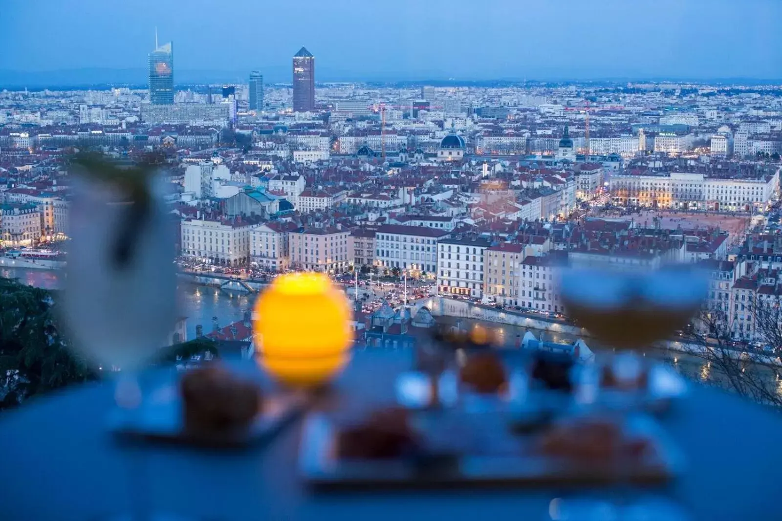 City view in Villa Maïa