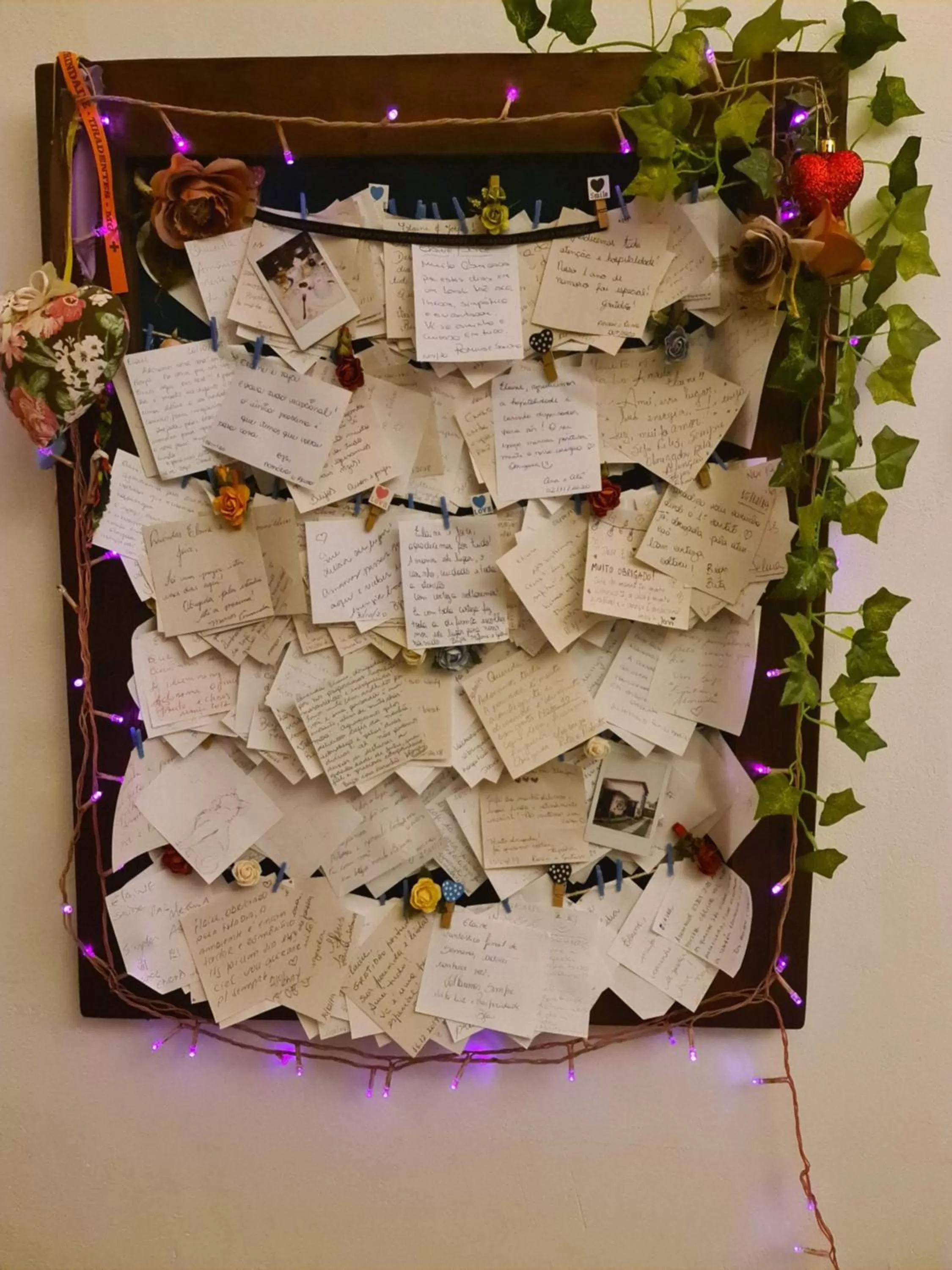 Decorative detail in Pousada Vila Rosada